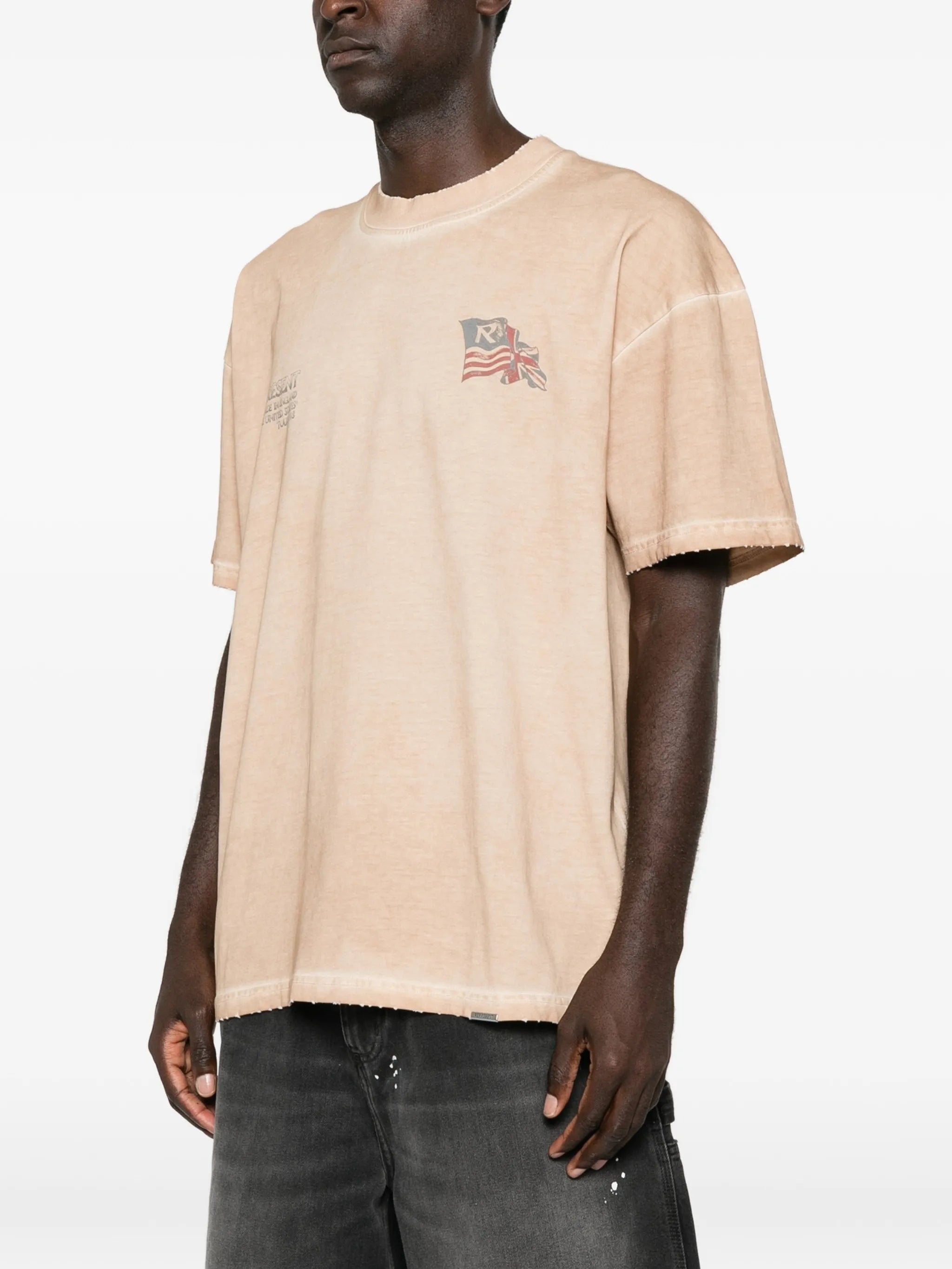 Represent Represent Graphic-print Distressed T-shirt, view 2