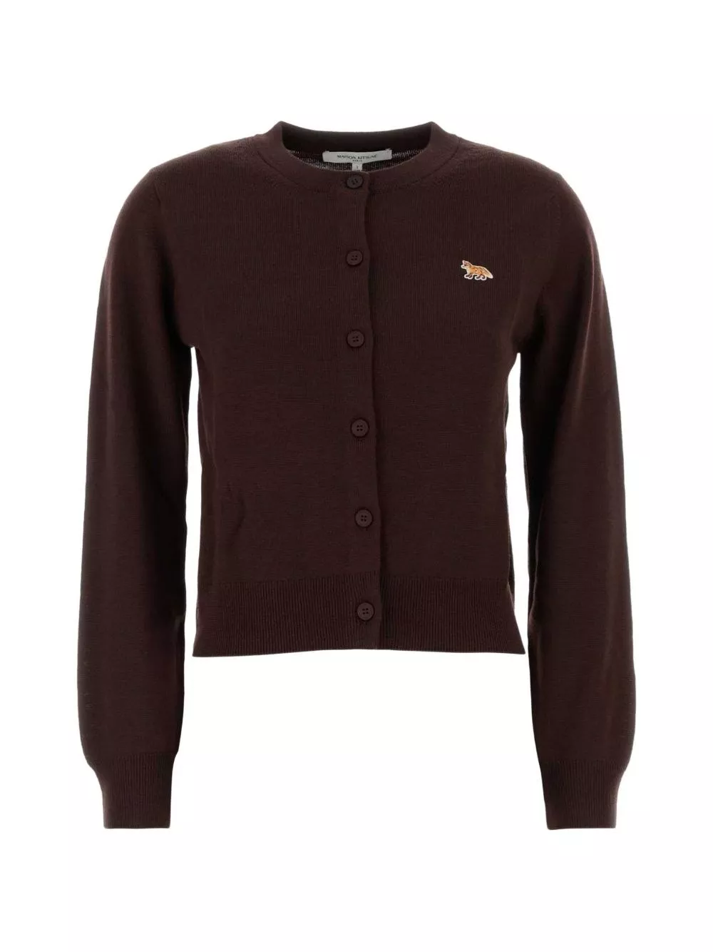 Maison kitsune' Cardigan in lana Baby Fox