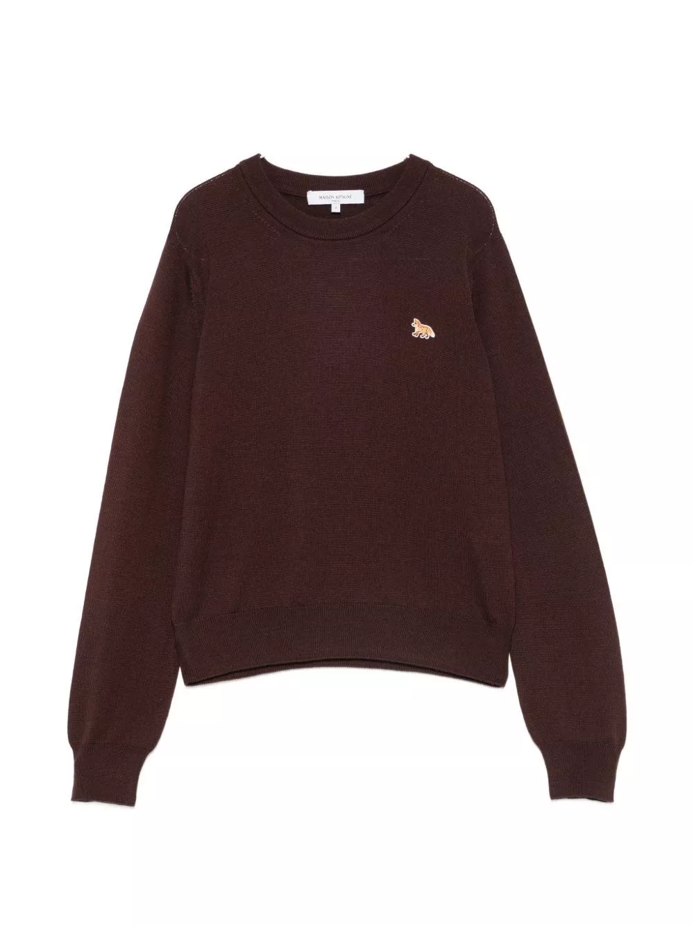Maison kitsune' Maglione girocollo in lana Baby Fox