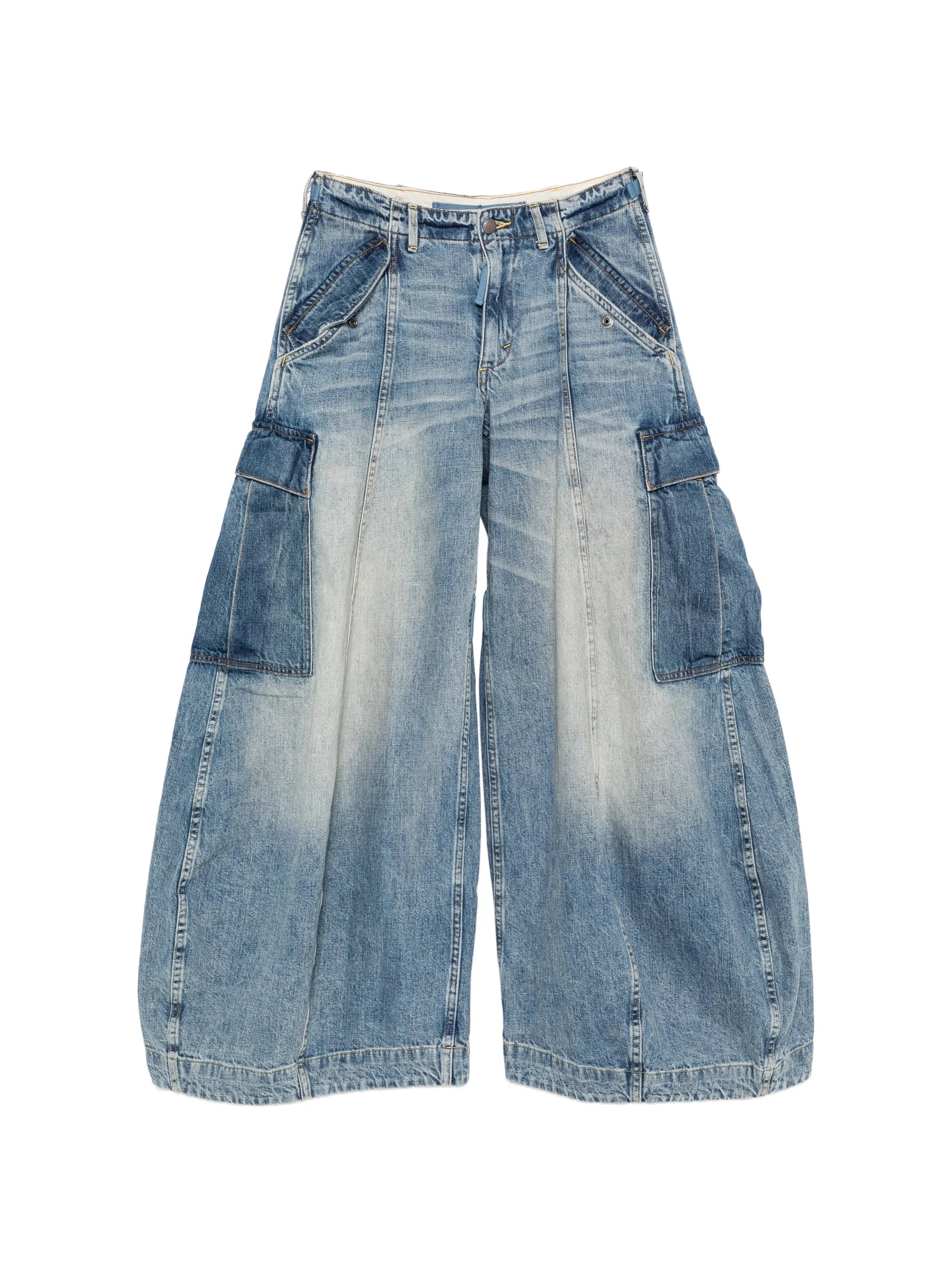 R13 R13 Two-tone Cargo Pants