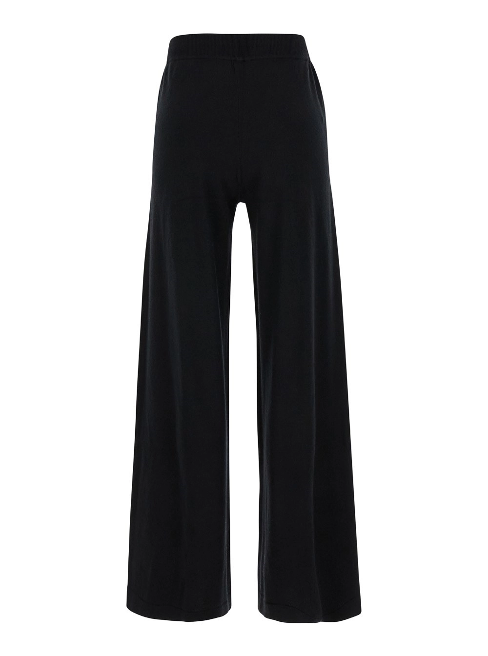 P.A.R.O.S.H. Pantaloni Morbidi con Coulisse in Tessuto Nero Donna, view 2