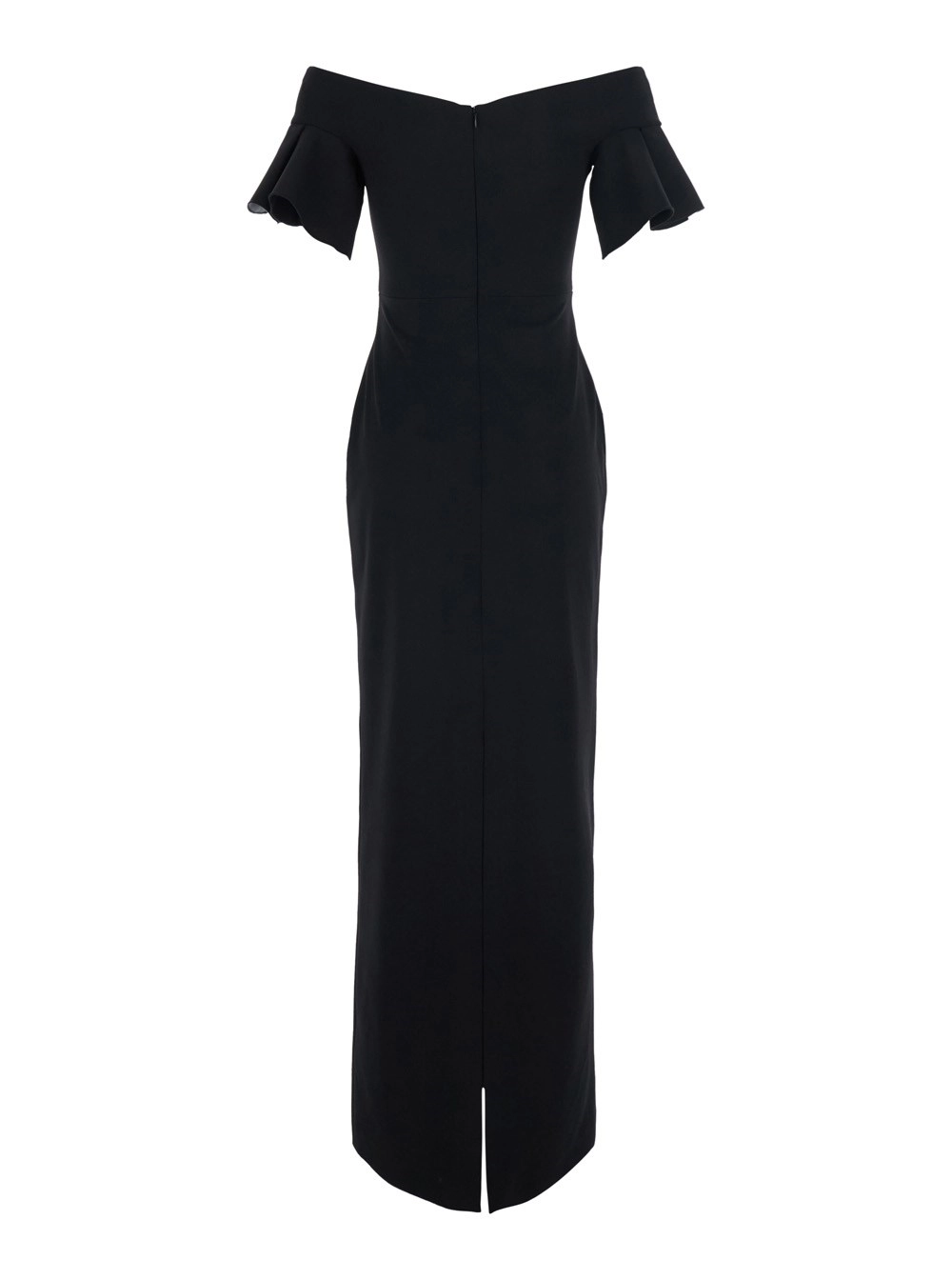 Solace london Cielo Maxi Dress - Abito lungo con scollo a V e maniche lunghe in Tessuto - Donna, view 2