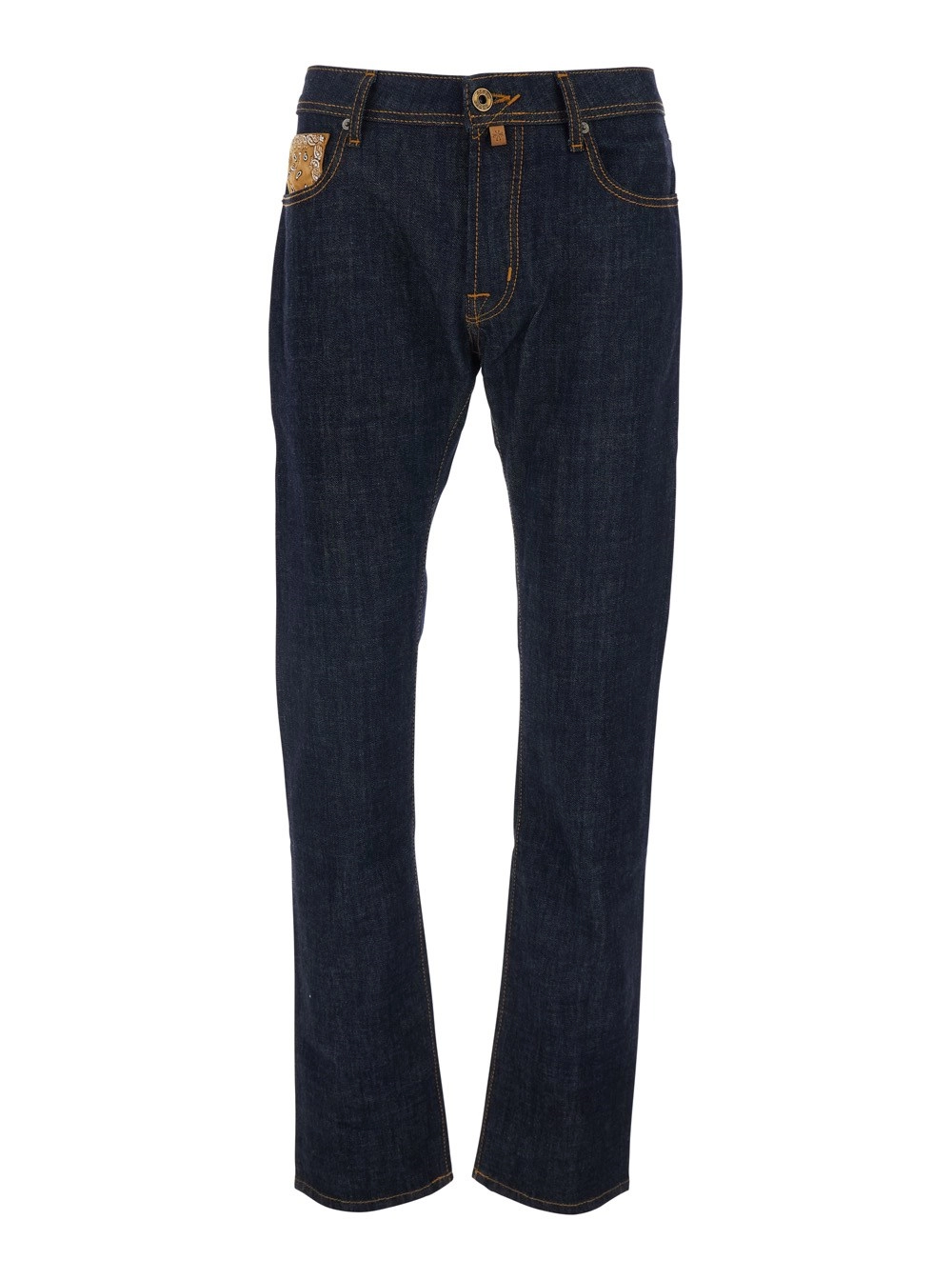 Jacob cohen Jeans "WESTERN" con cinque tasche in Cotone Blu Uomo
