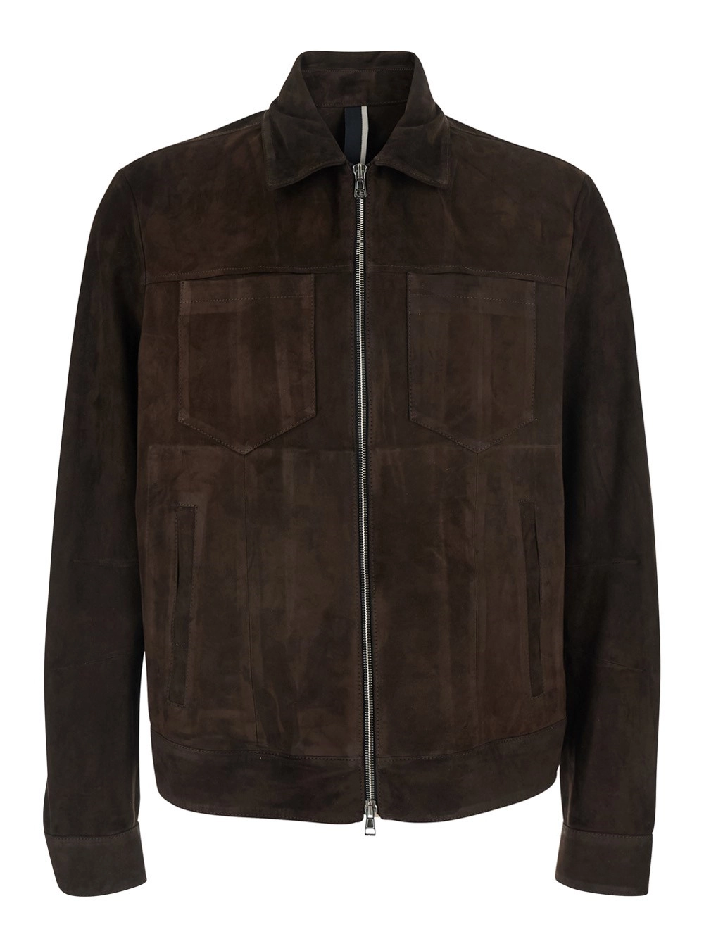 Low brand BOMBER IN CAMOSCIO - Giubbotti - Marrone - Uomo