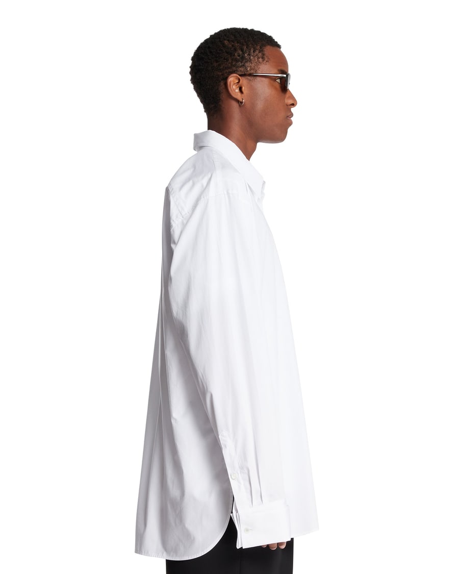 Dries Van Noten Camicia In Cotone Bianca, view 4