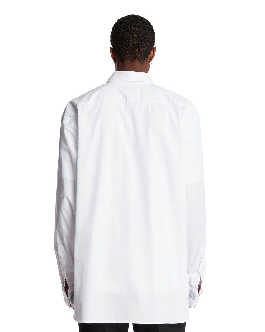 Dries Van Noten Camicia In Cotone Bianca, view 5
