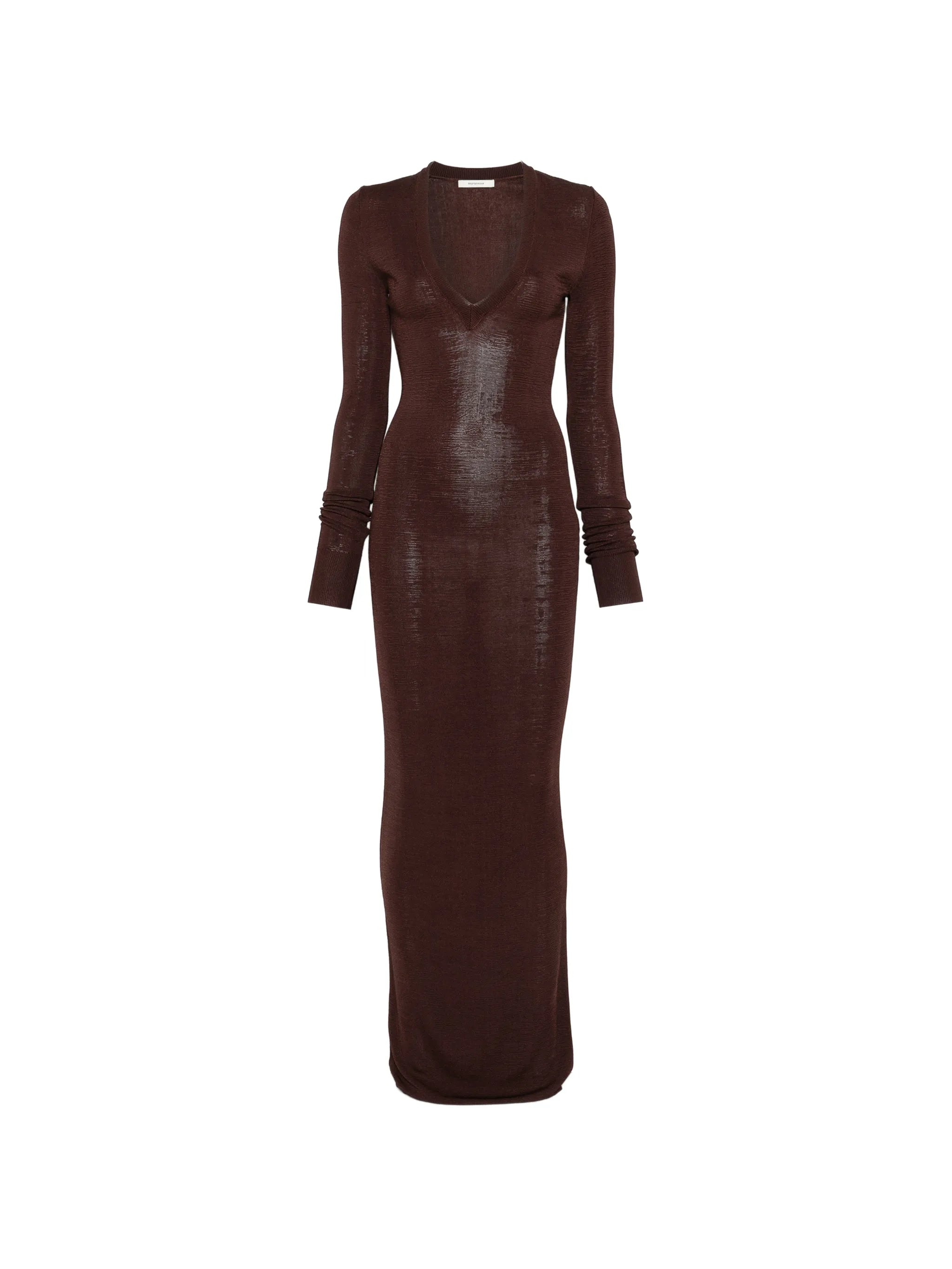 Entire Studios Entire Studios V-neck Long-sleeve Dress