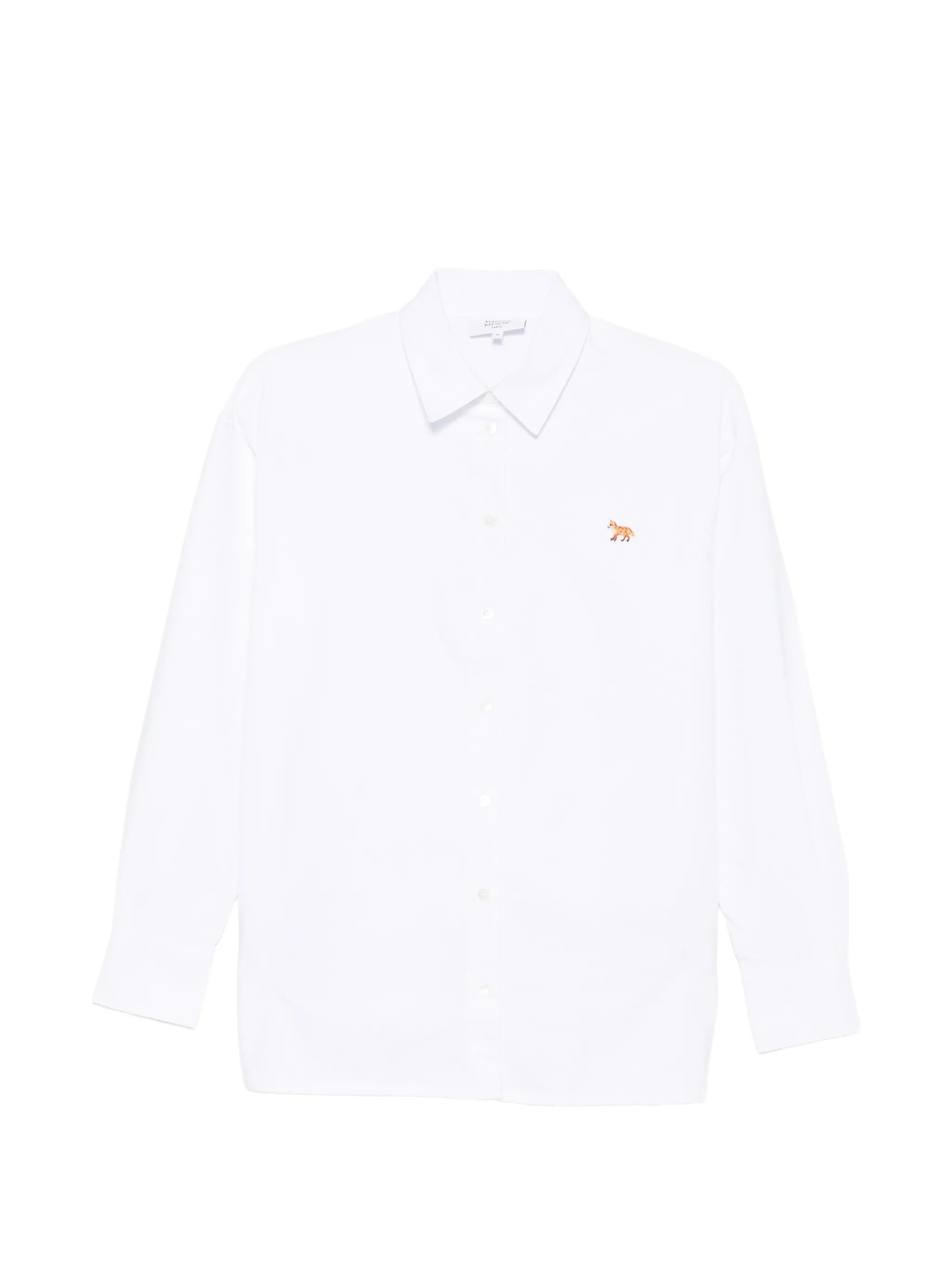 Maison Kitsuné Maison Kitsuné Baby Fox Logo-patch Shirt