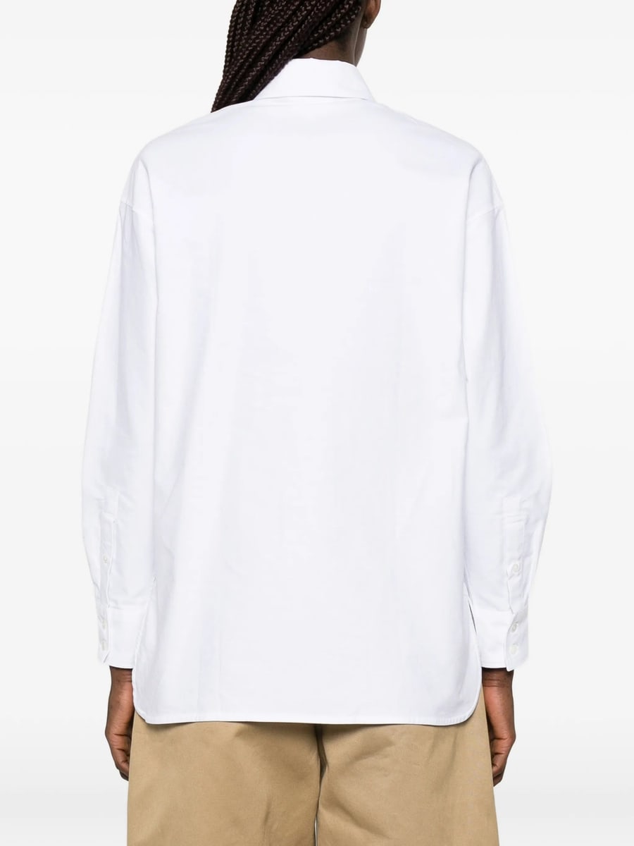 Maison Kitsuné Maison Kitsuné Baby Fox Logo-patch Shirt, view 4