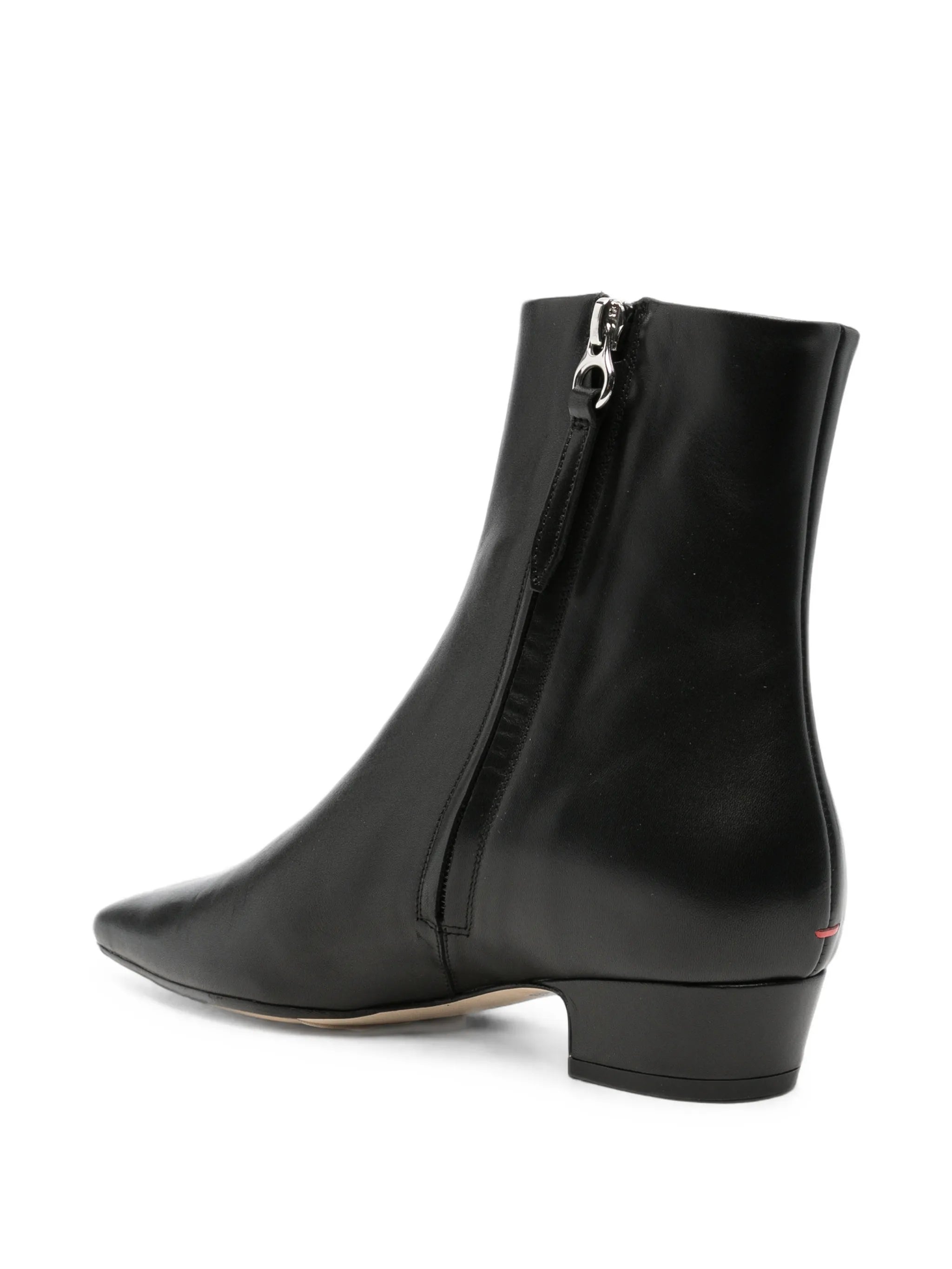 Aeyde Aeyde Pointed-toe Leather Boots, view 2