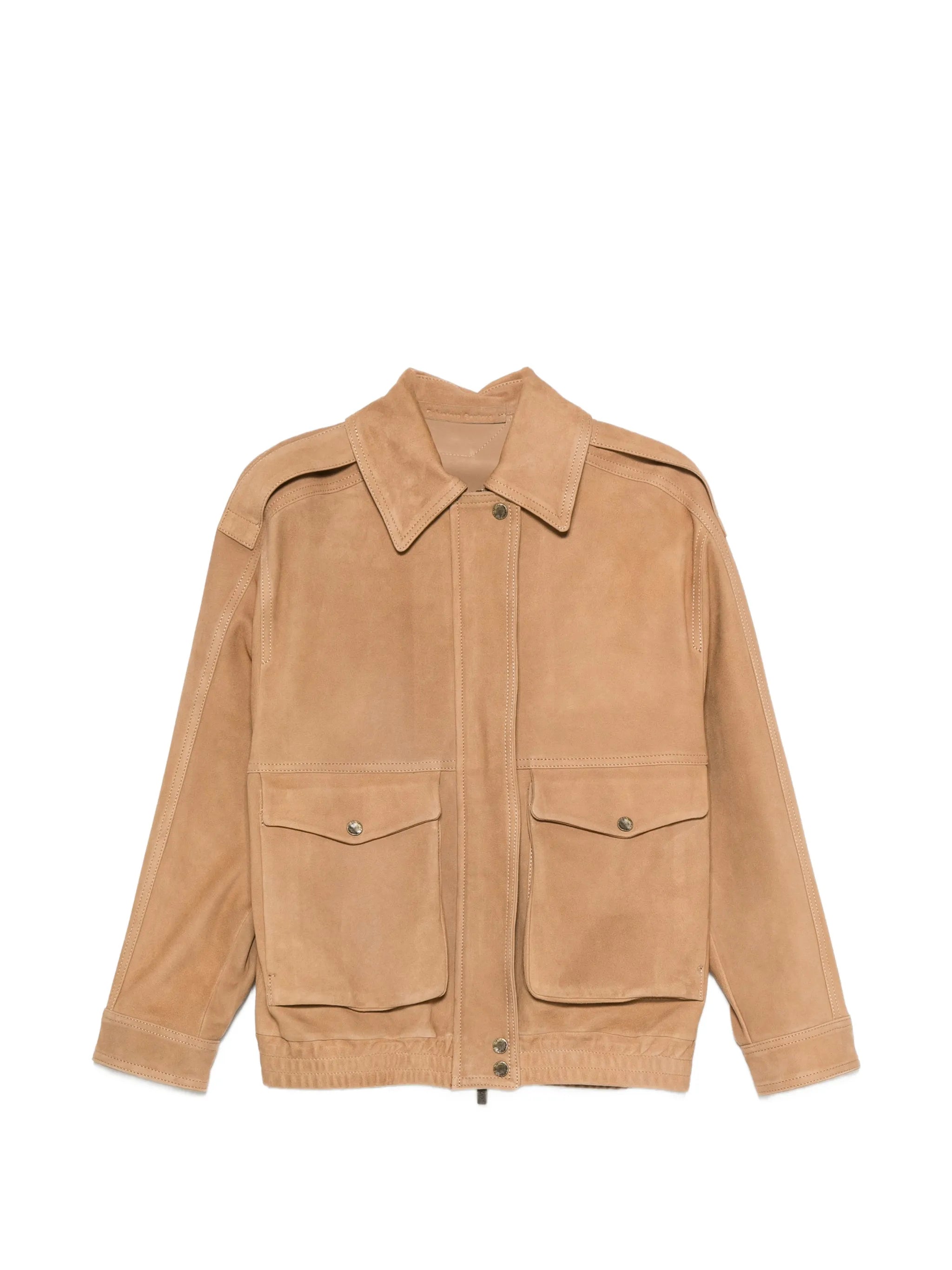 Santoro Santoro Long-sleeve Leather Jacket