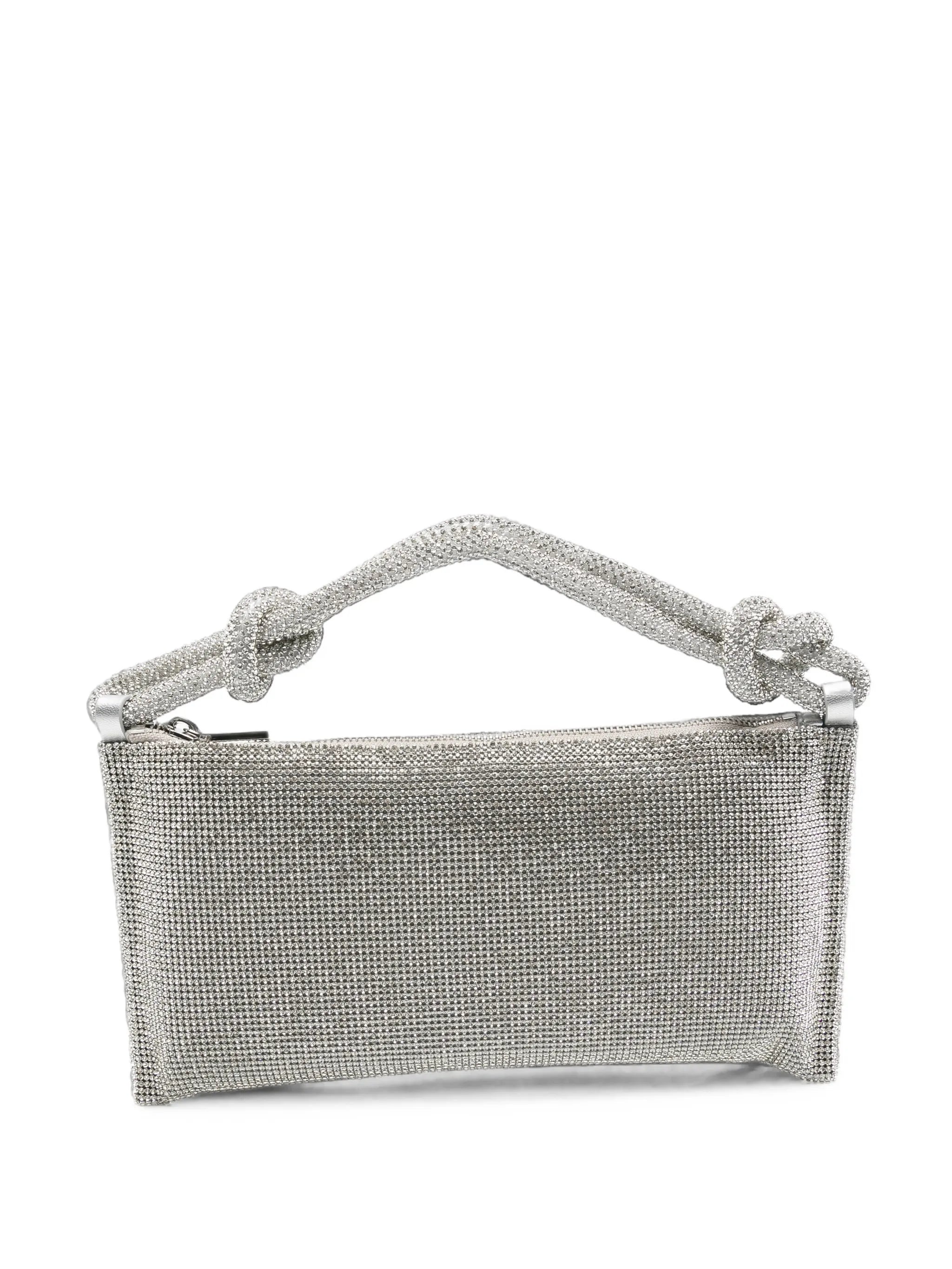Cult Gaia Cult Gaia Crystal-embellished Knotted Shoulder Bag