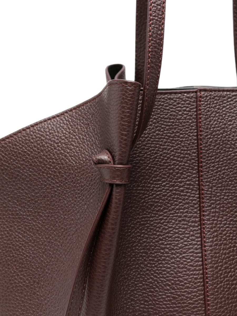 Yuzefi Yuzefi Large Mochi Pleated Leather Tote Bag, view 3
