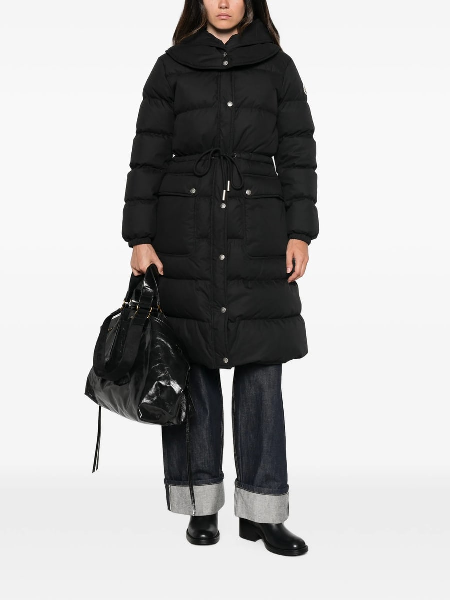 Moncler Moncler Quilted Drawstring-waist Jacket, view 2