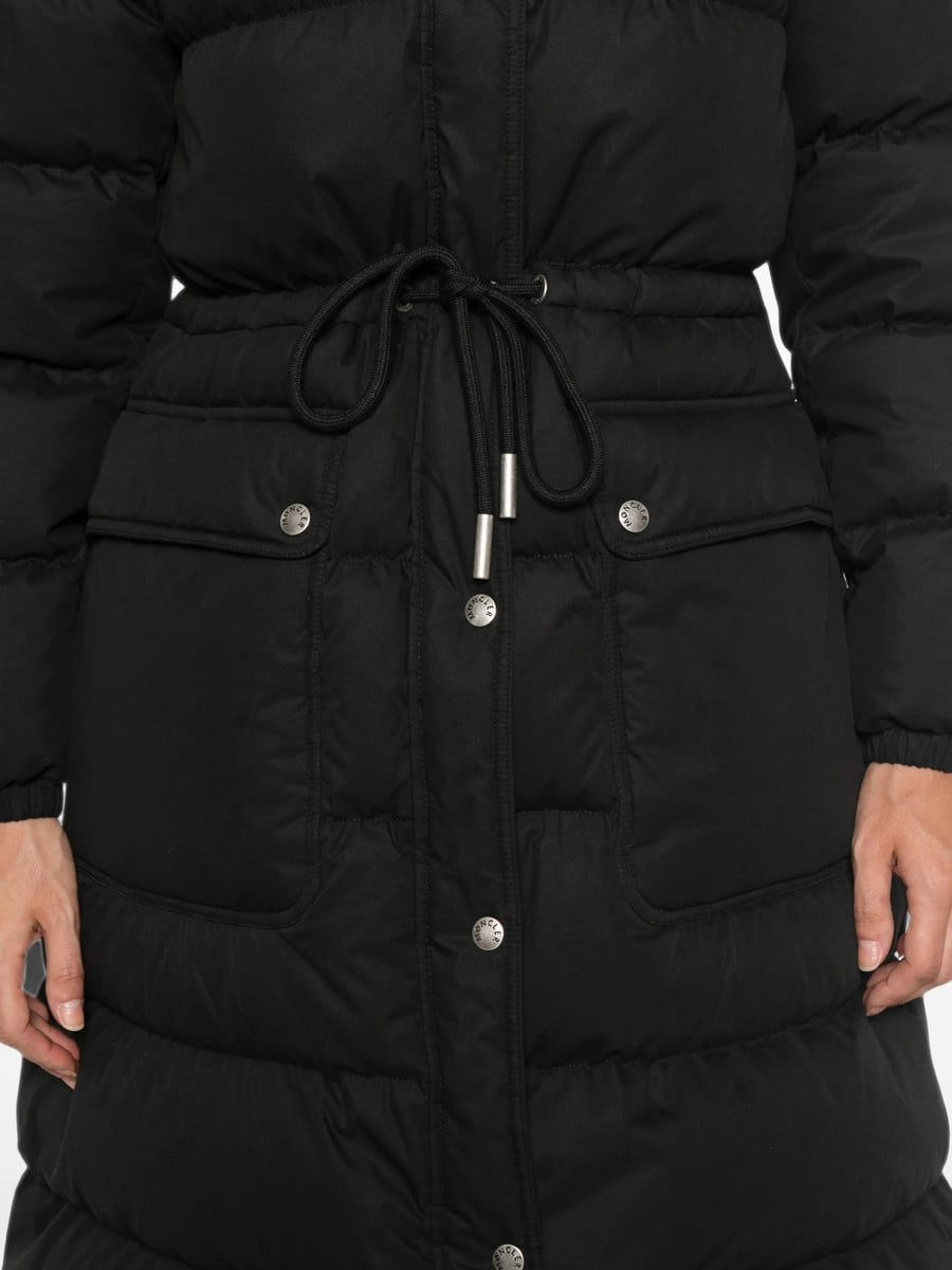 Moncler Moncler Quilted Drawstring-waist Jacket, view 4