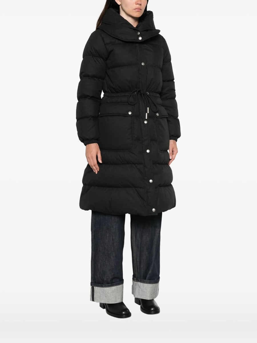 Moncler Moncler Quilted Drawstring-waist Jacket, view 5