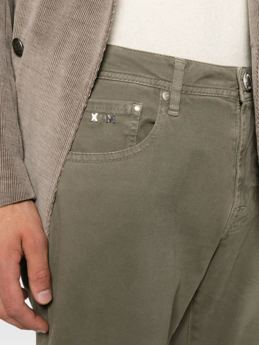 Tramarossa Tramarossa Michelangelo Logo-plaque Trousers, view 4