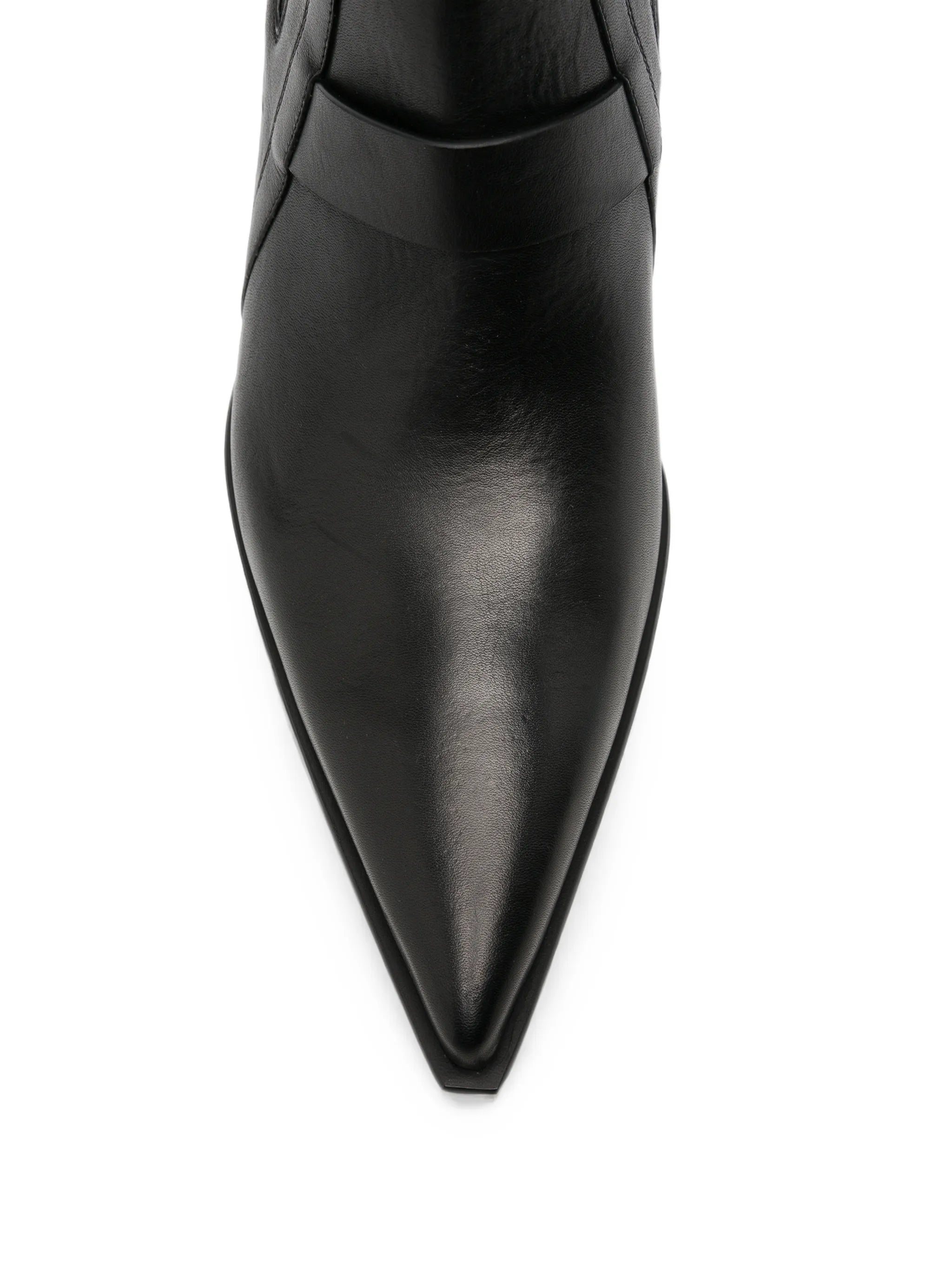 Rick Owens Rick Owens Wedge-heel Pointed-toe Boots, view 2