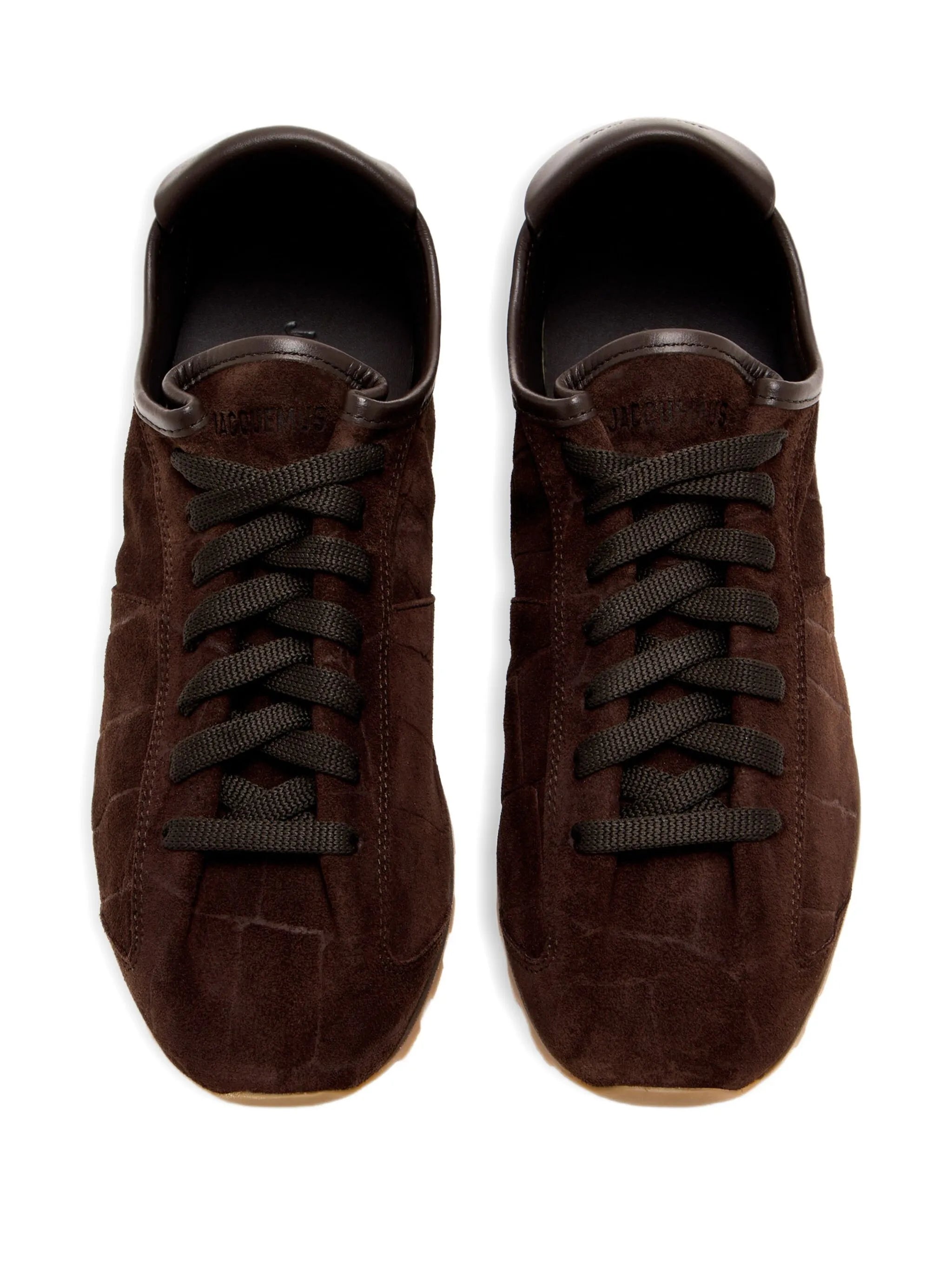 Jacquemus Jacquemus The Tennis Suede Sneakers, view 2