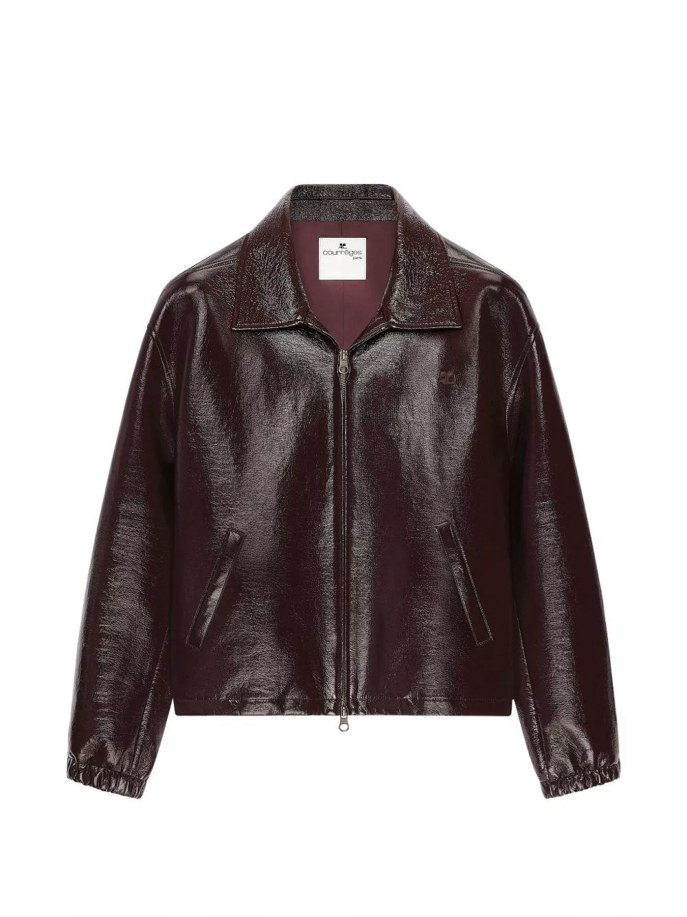Courrèges Giacca bomber in vinile