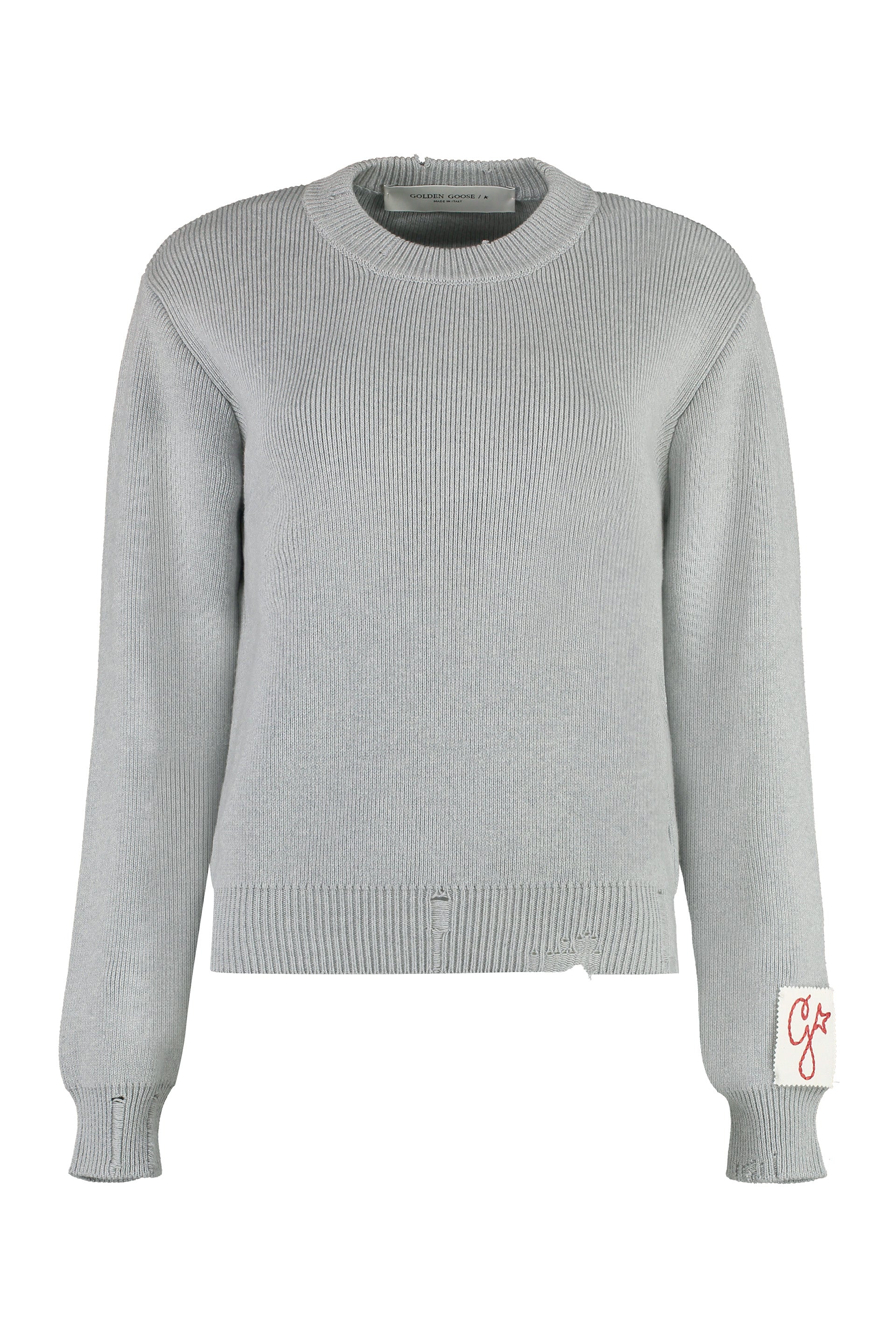 Golden Goose Maglione girocollo in cotone