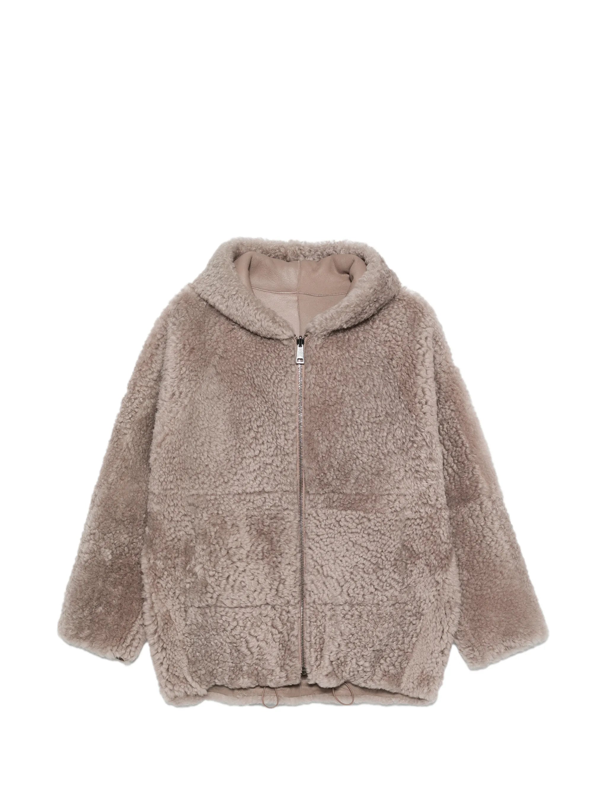 Simonetta Ravizza Simonetta Ravizza Bart R Reversible Hooded Shearling Jacket
