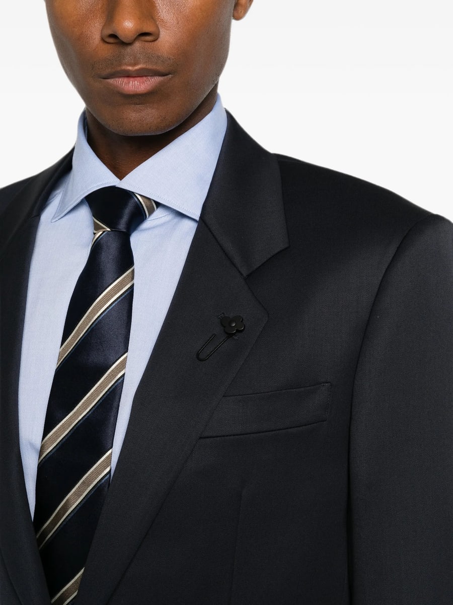 Lardini Lardini Peak-lapels Button-up Jacket, view 2