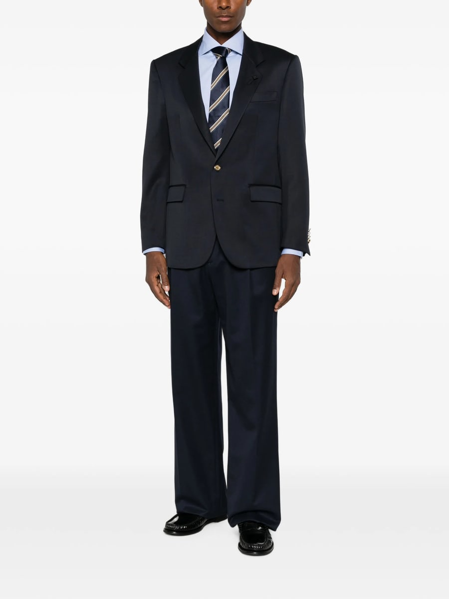 Lardini Lardini Peak-lapels Button-up Jacket, view 3
