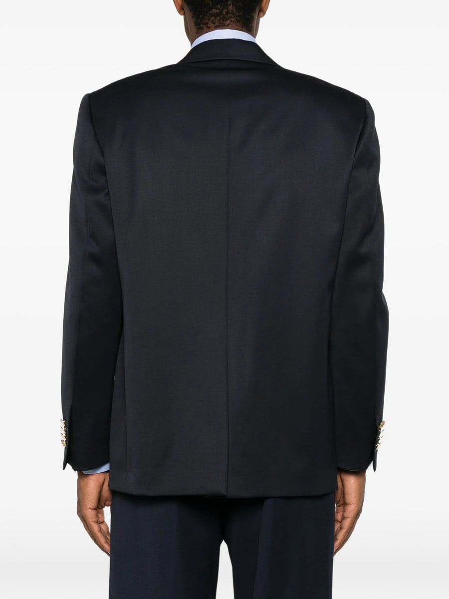 Lardini Lardini Peak-lapels Button-up Jacket, view 4
