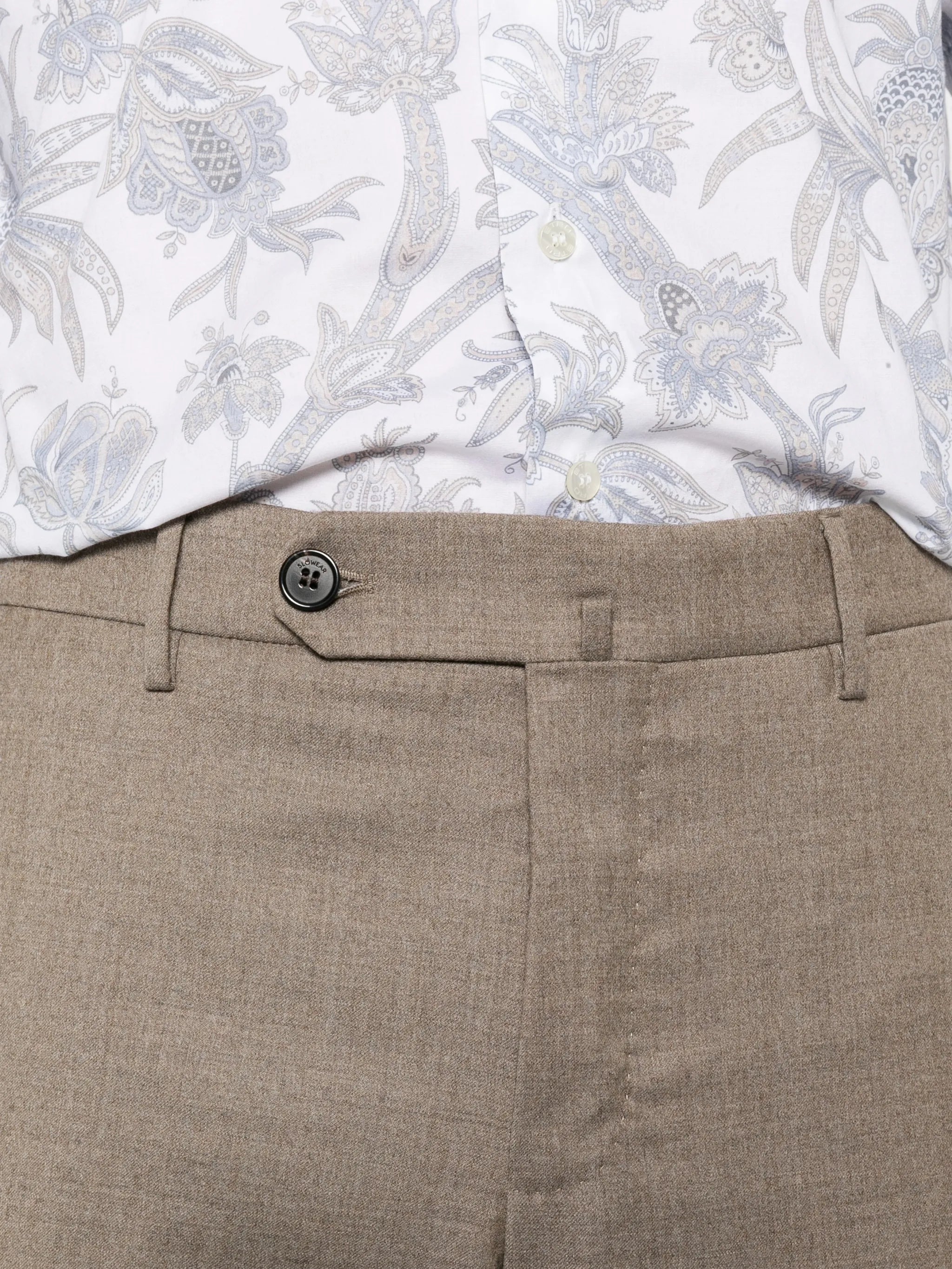 Incotex Incotex Belt-loops Straight-leg Trousers, view 2