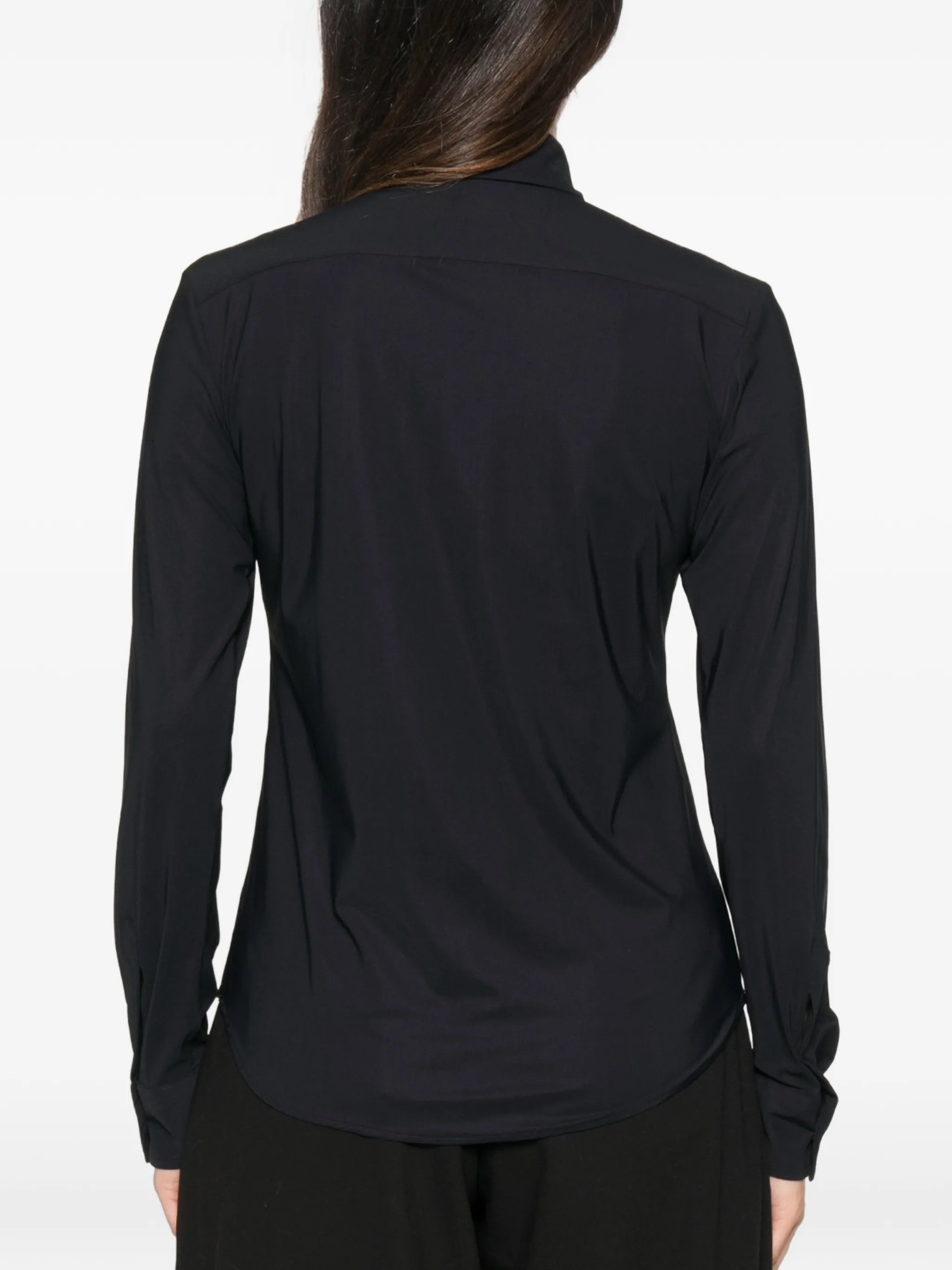 Mazzarelli Mazzarelli Button-up Long-sleeve Shirt, view 2