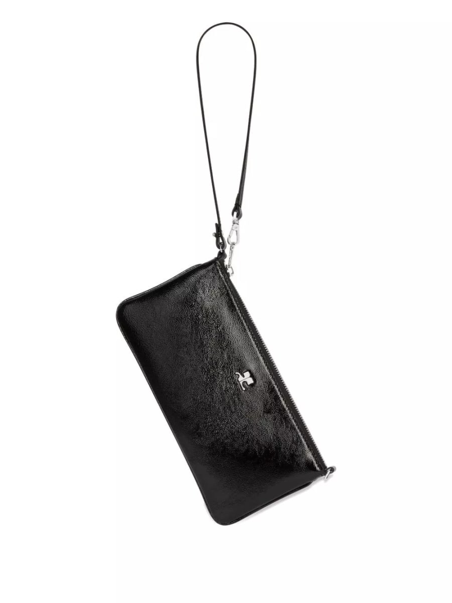Courrèges Borsa mini in pelle, view 2