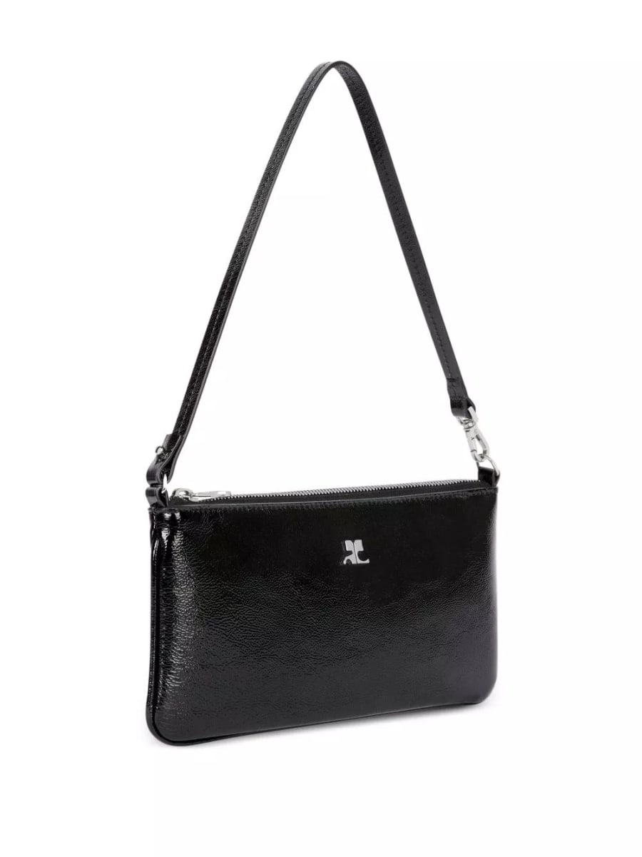 Courrèges Borsa mini in pelle, view 4