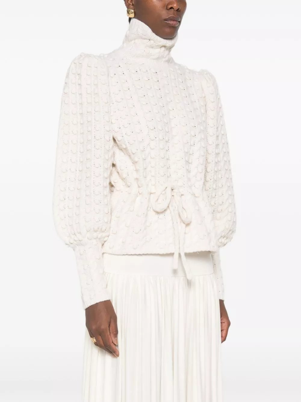 Zimmermann Maglione in lana a collo alto Valiant, view 2