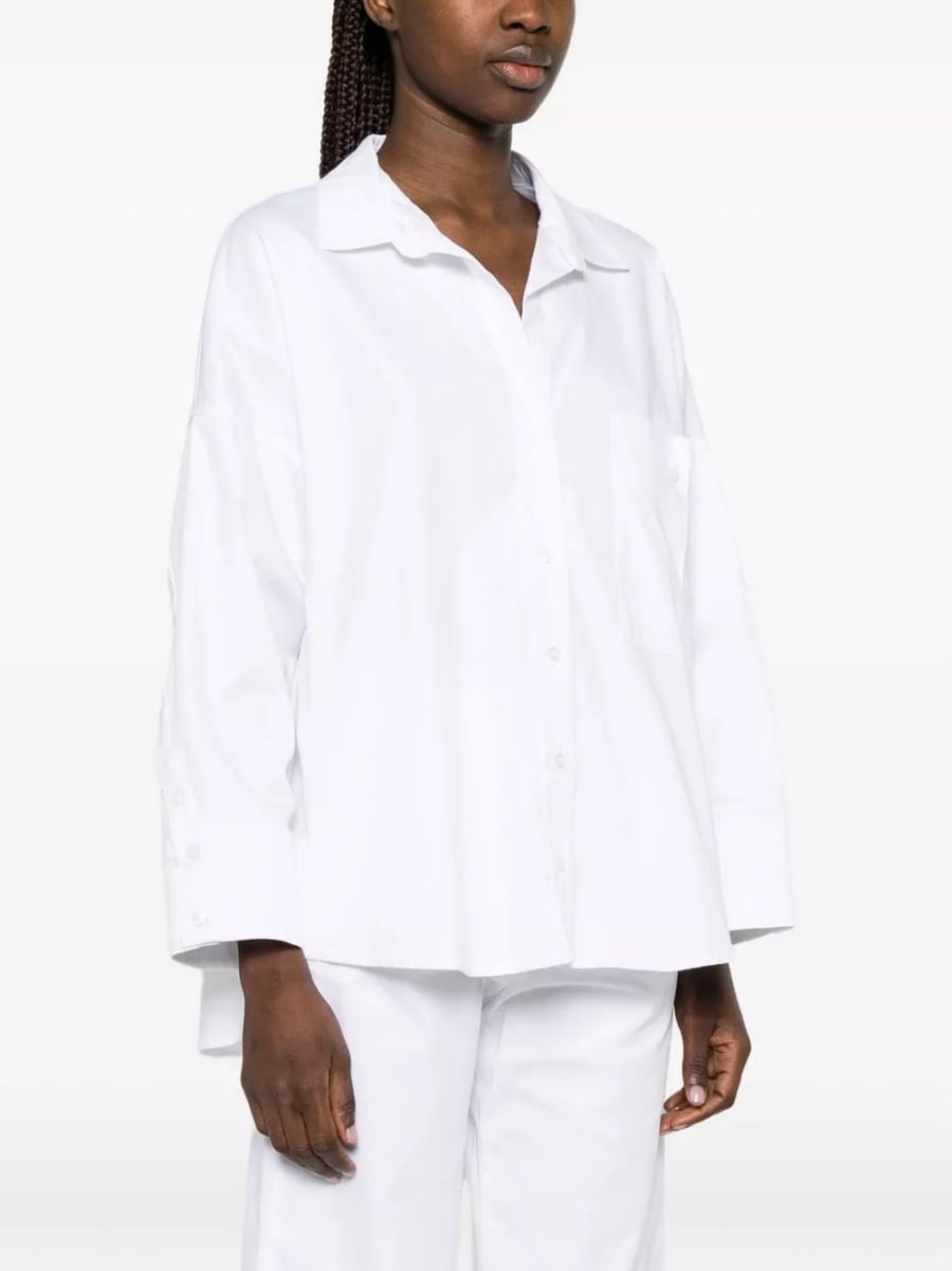 White sand Camicia in cotone, view 2