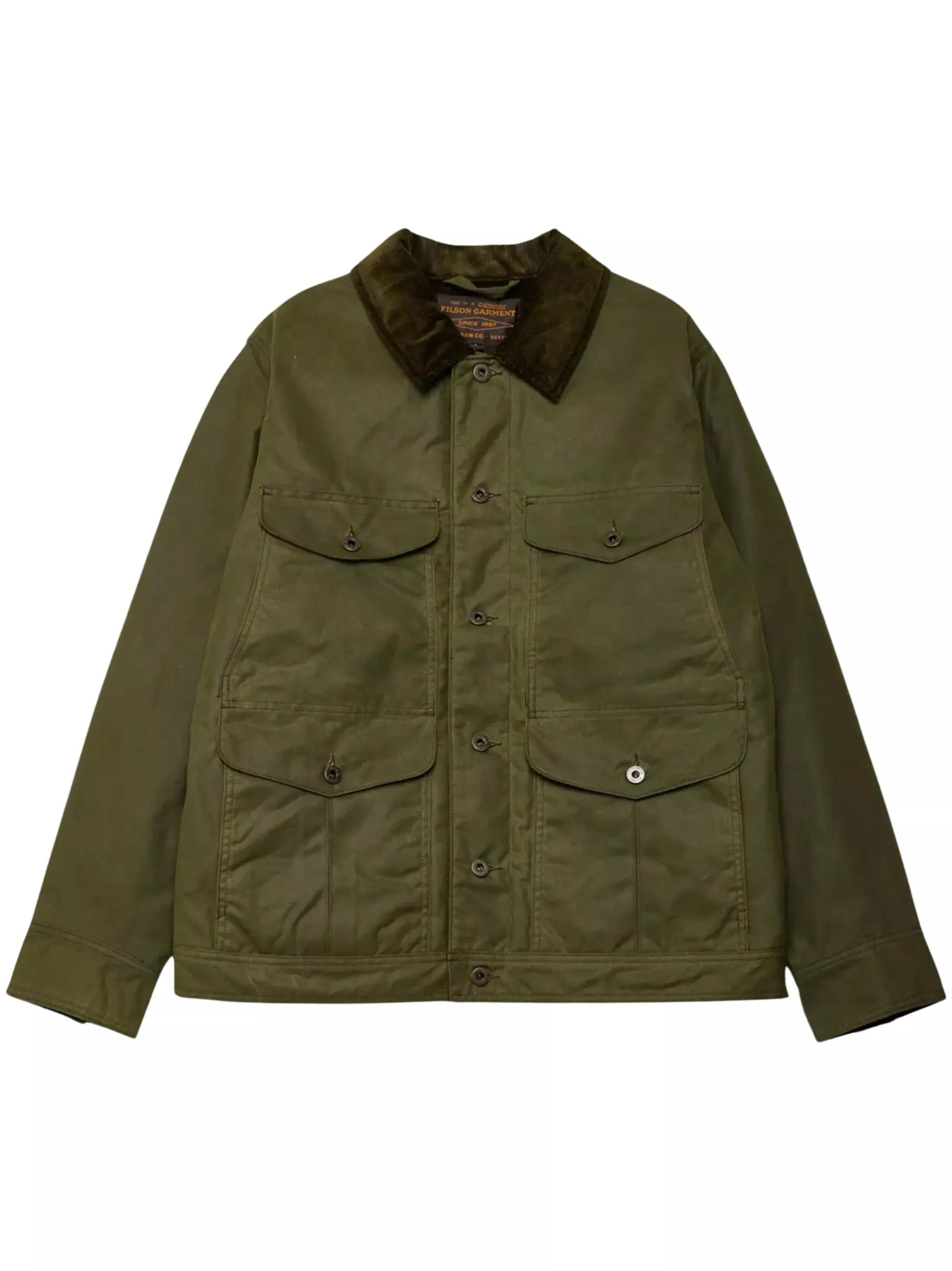 Filson Giacca in cotone con tasche