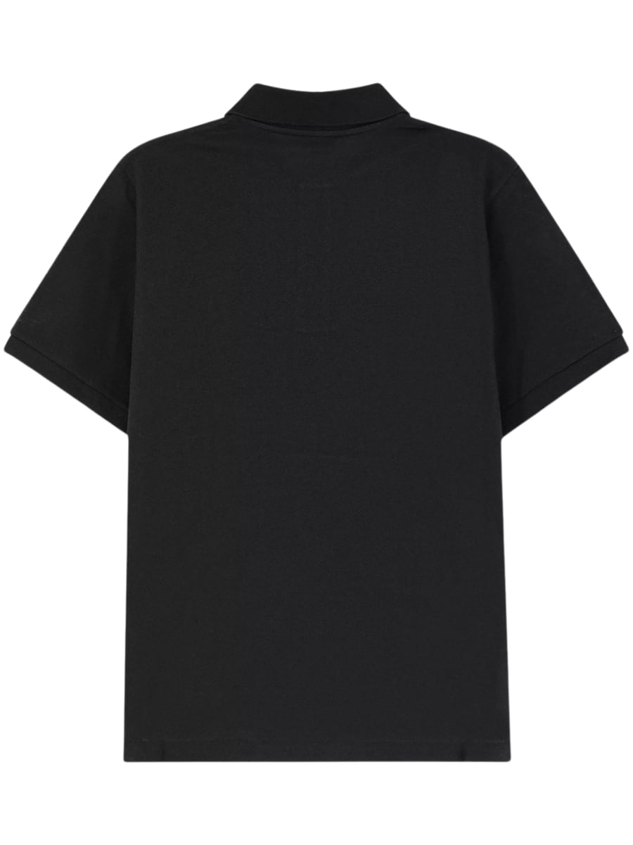 Saint Laurent La polo con ricamo Cassandre, view 2