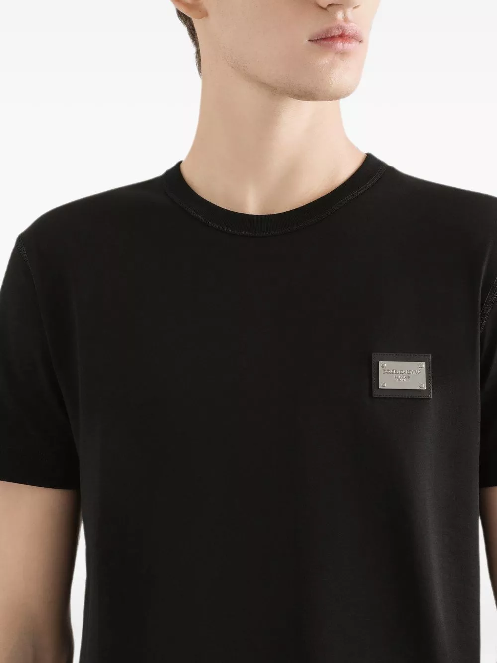Dolce & Gabbana T-shirt con logo, view 2