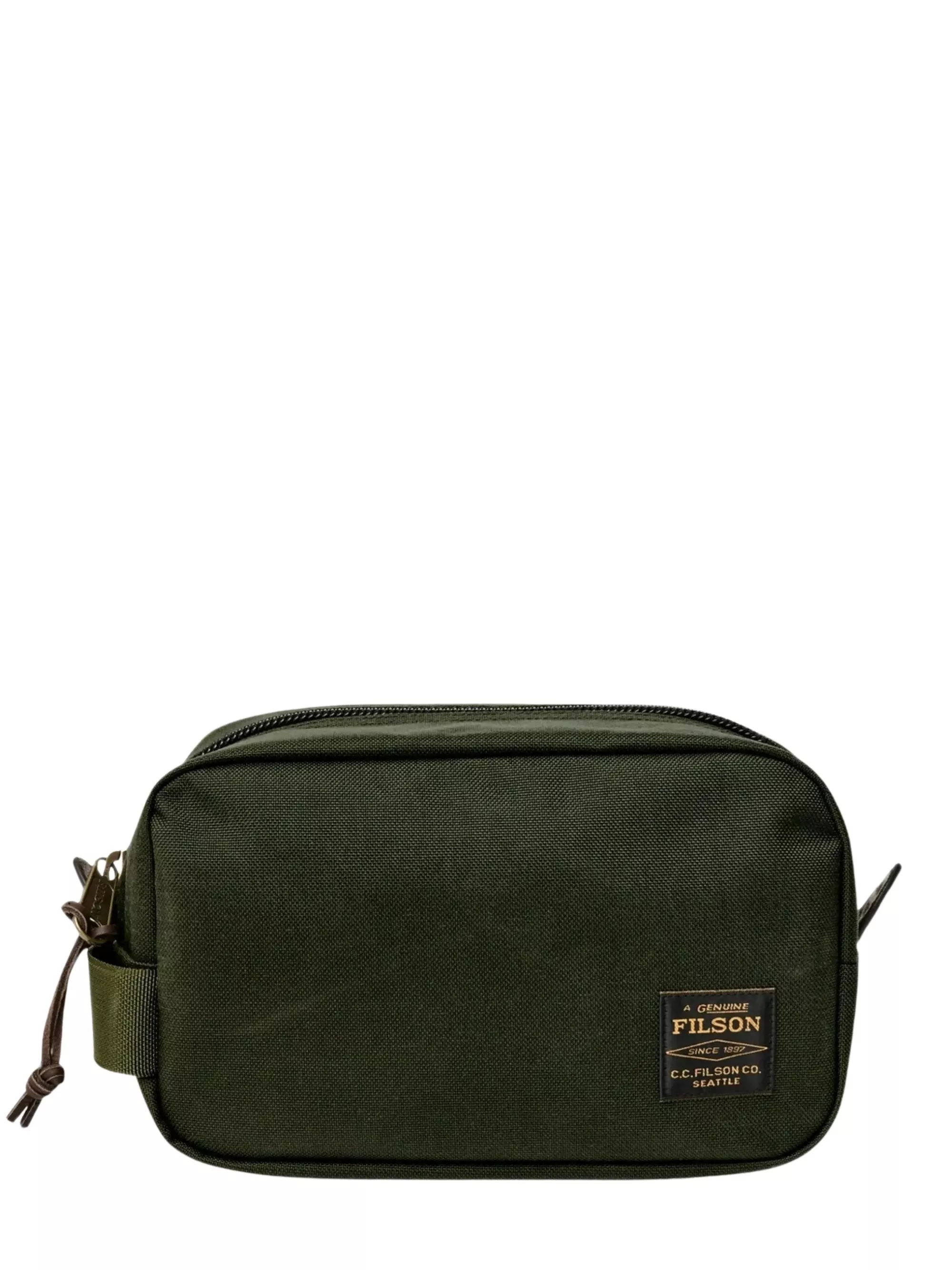 Filson Borsa a pochette con zip e logo