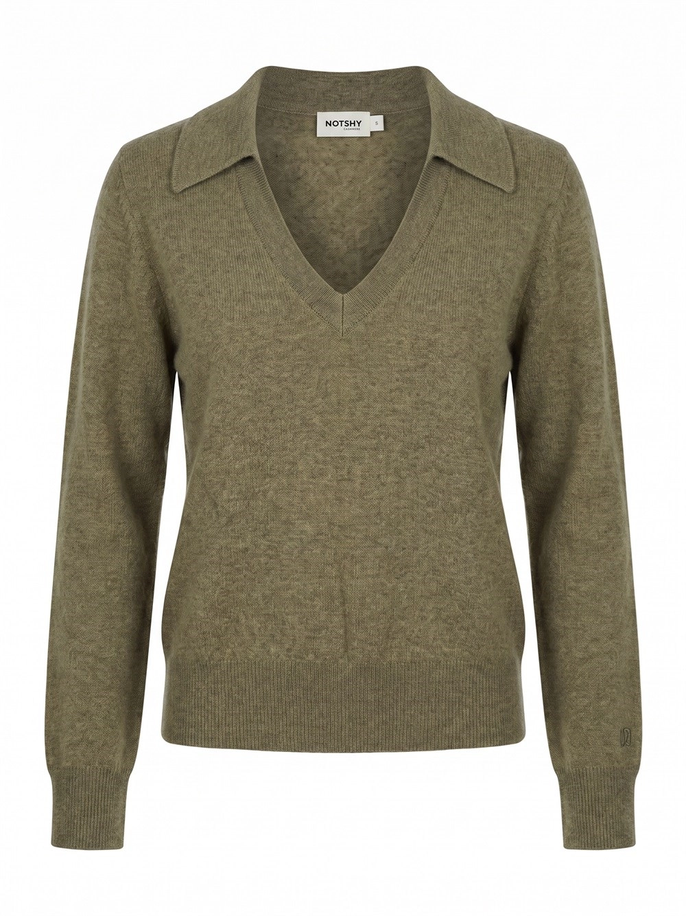 Not shy `Palmer` Polo Neck Sweater