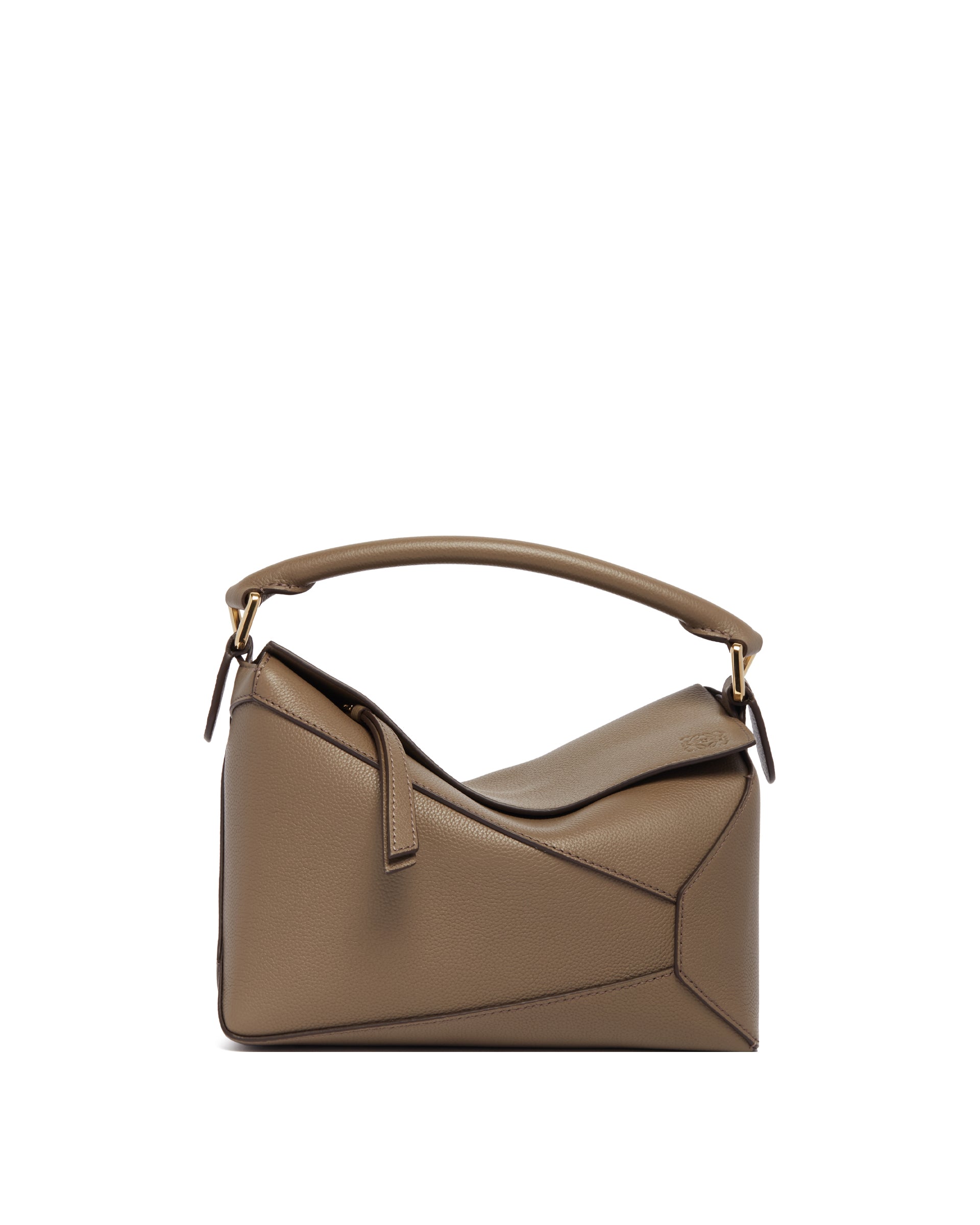 Loewe Borsa Puzzle Edge Piccola Marrone