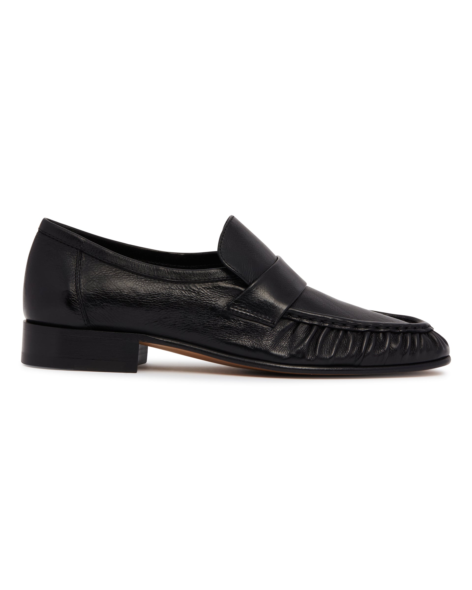 The Row Mocassini Soft Neri, view 2