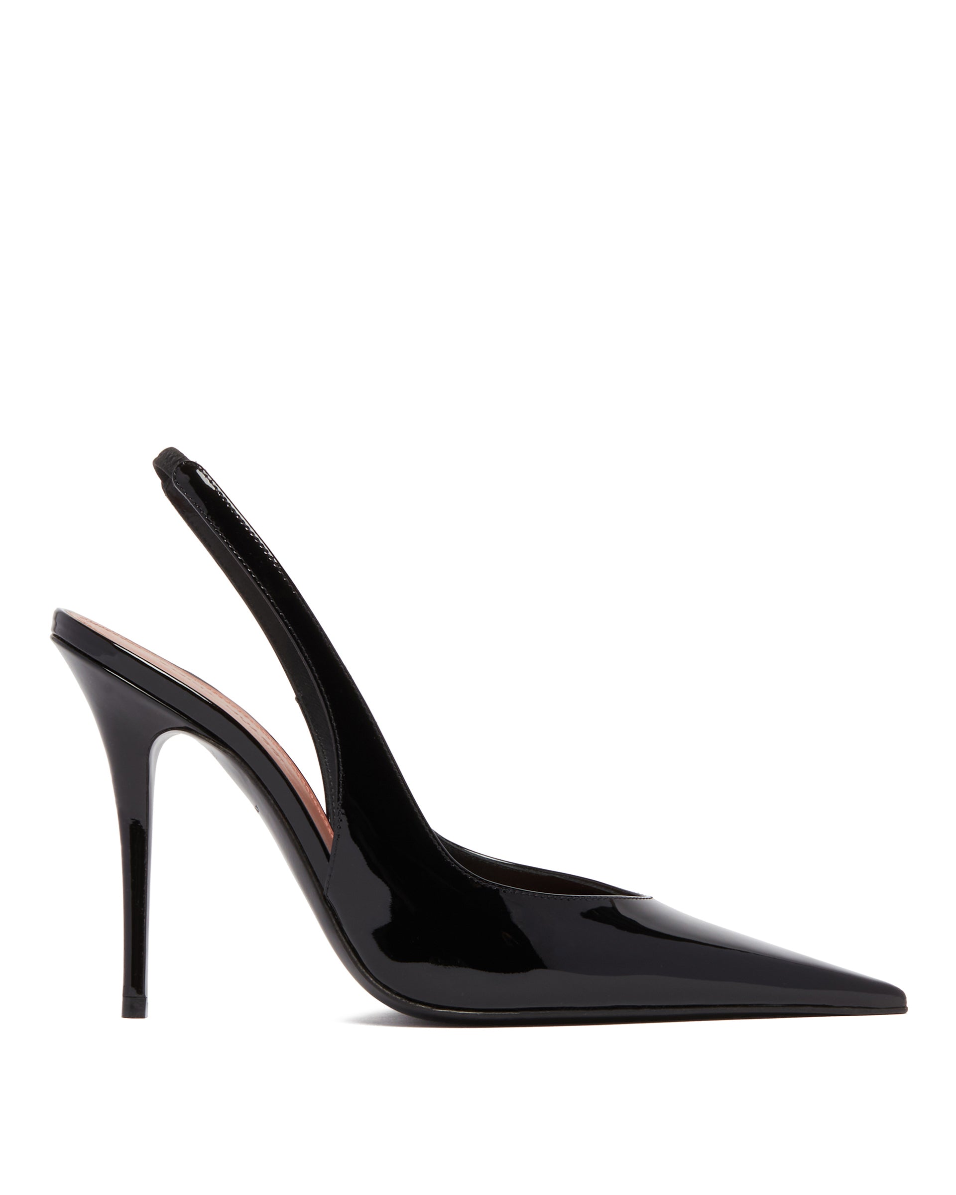 Amina Muaddi Slingback Anok Nere Lucide