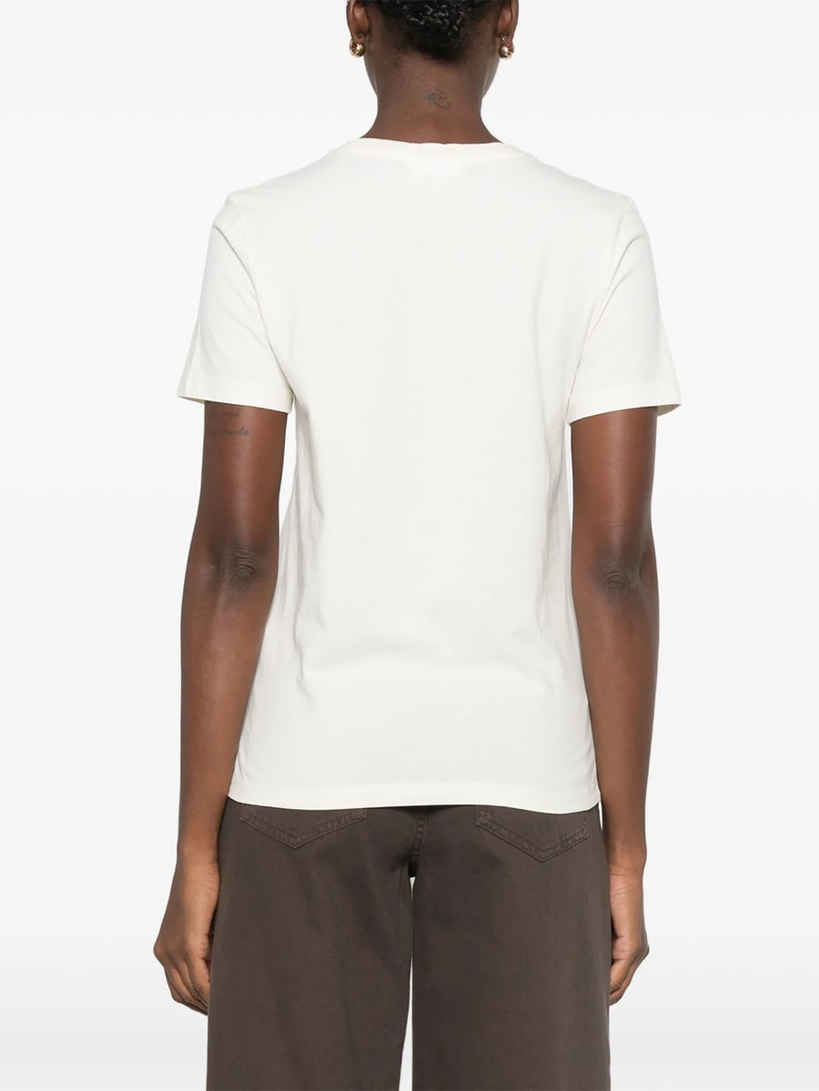 Maison Kitsuné Maison Kitsuné Fox Head T-shirt, view 3