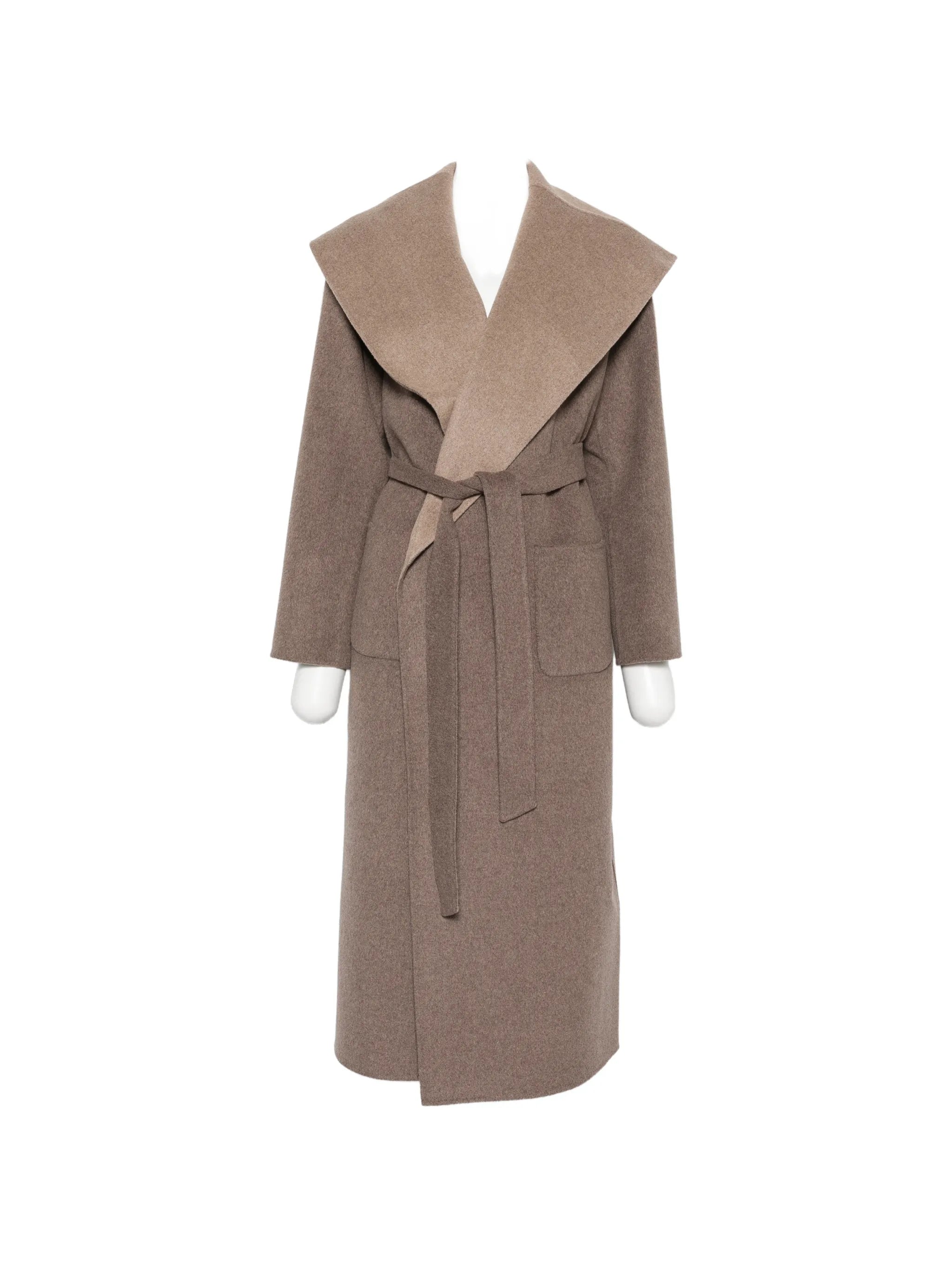 Simkhai Simkhai Belted Shawl-collar Coat