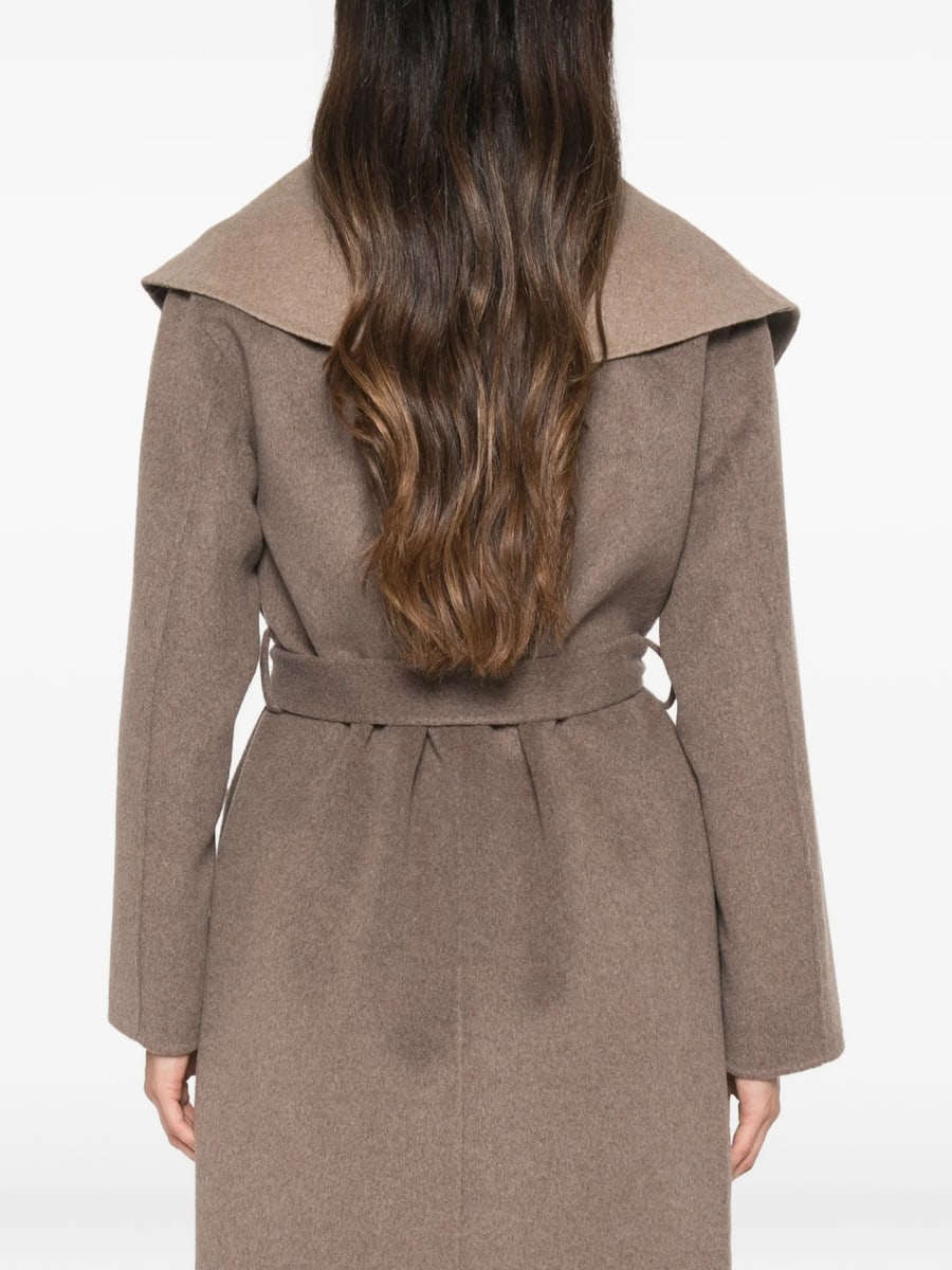 Simkhai Simkhai Belted Shawl-collar Coat, view 2