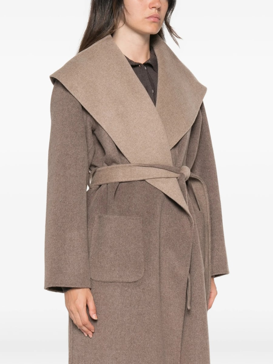 Simkhai Simkhai Belted Shawl-collar Coat, view 5
