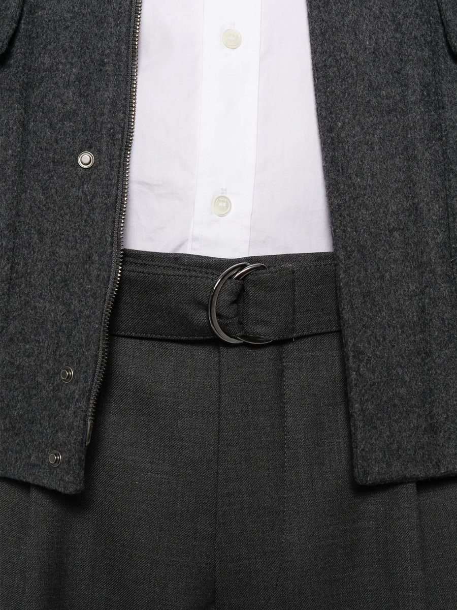 Eraldo Eraldo Belted Pleated Trousers, view 2