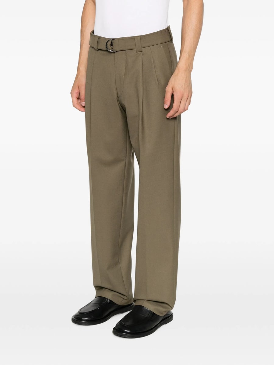 Eraldo Eraldo Belted Pleated Trousers, view 3