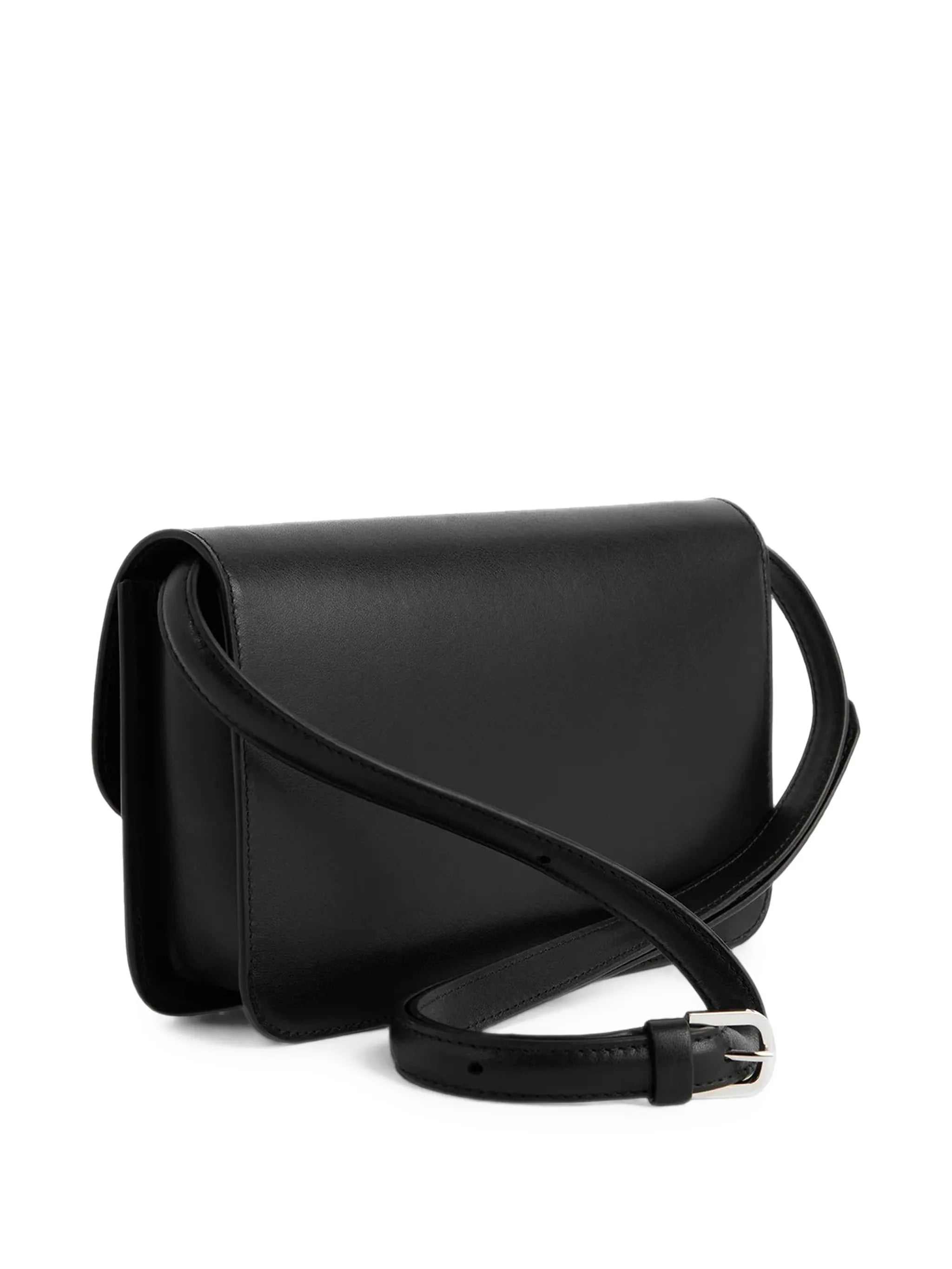 Toteme Toteme T-lock Leather Shoulder Bag, view 2